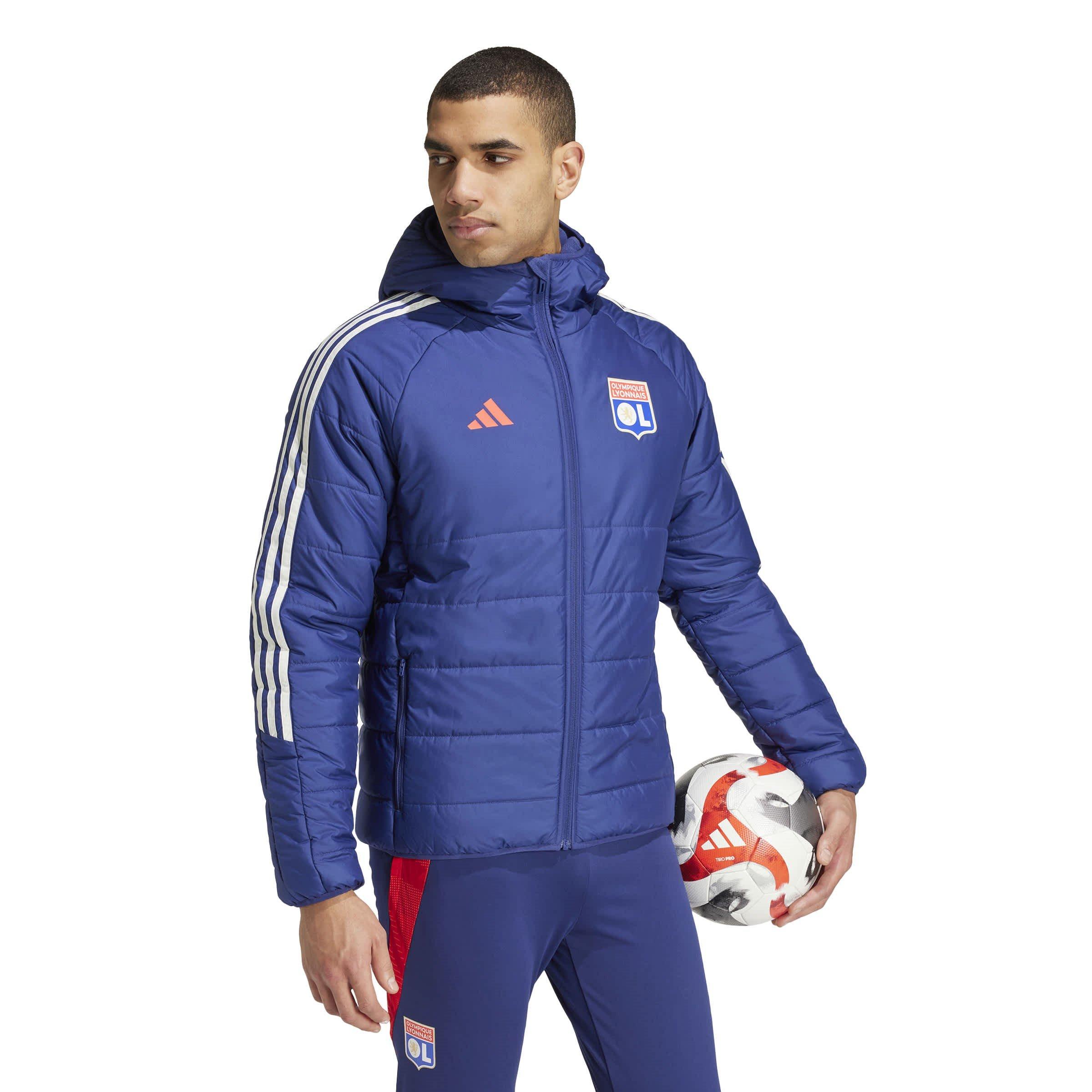 Midnight Indigo - adidas - Olympique Lyonnais Winter Jacket Mens - 6