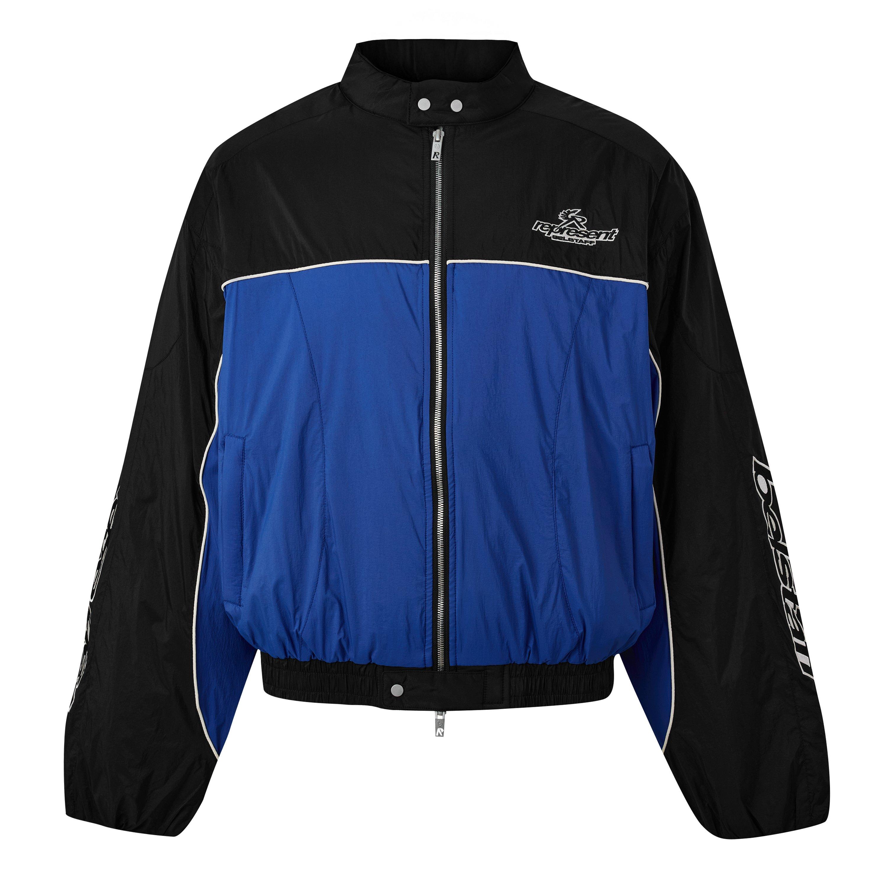 Represent X Belstaff Men's Bomber Jacket - Black/Blue - S