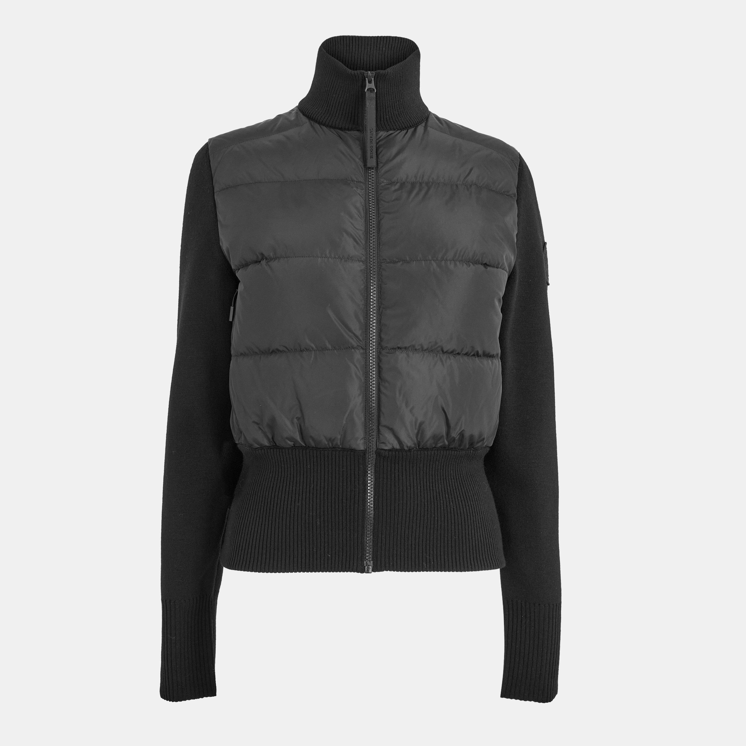 Canada Goose Women's HyBridge Wide Quilt Knitted Hybrid Jacket