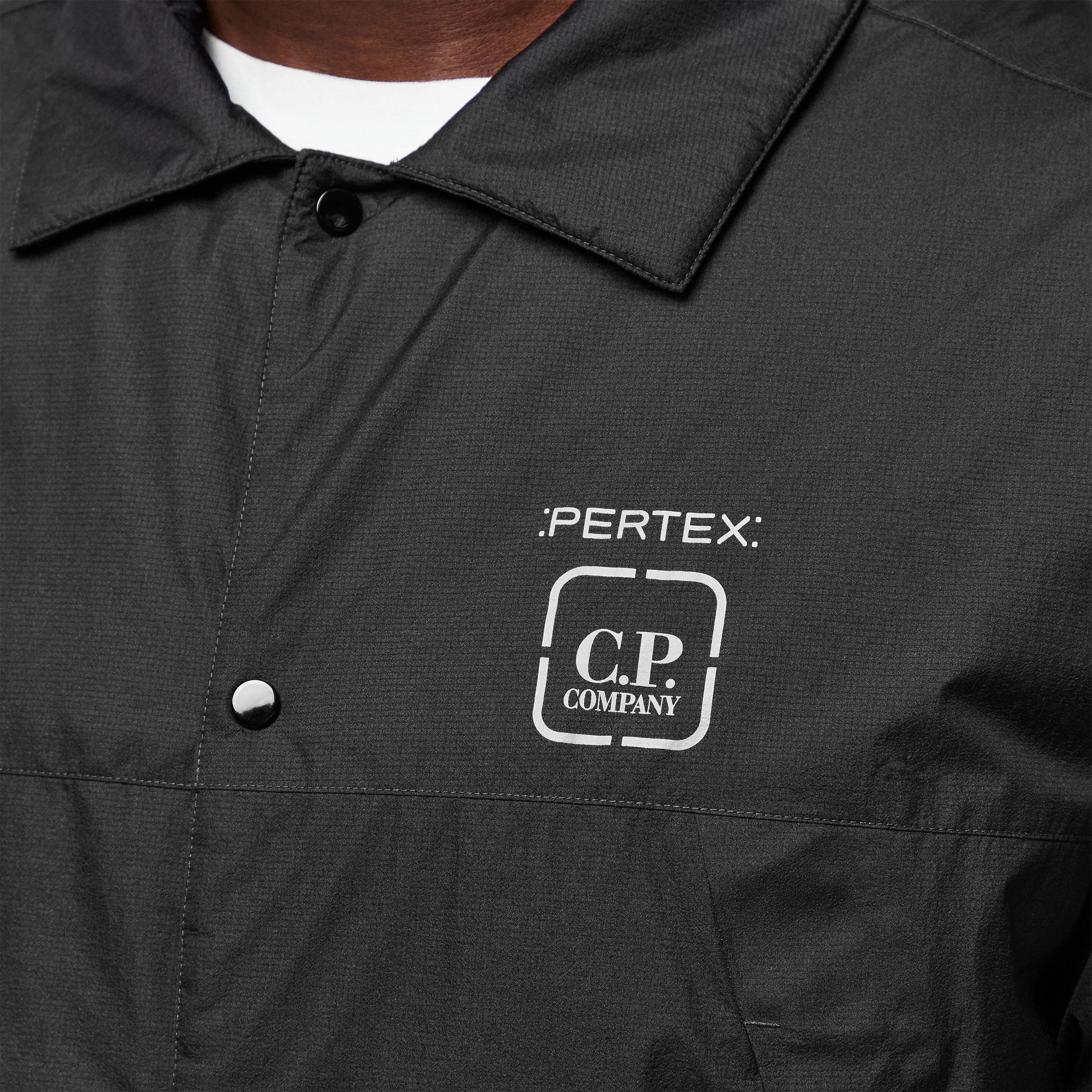 Black 999 - CP Company Metropolis - Men's Pertex Overshirt - 5