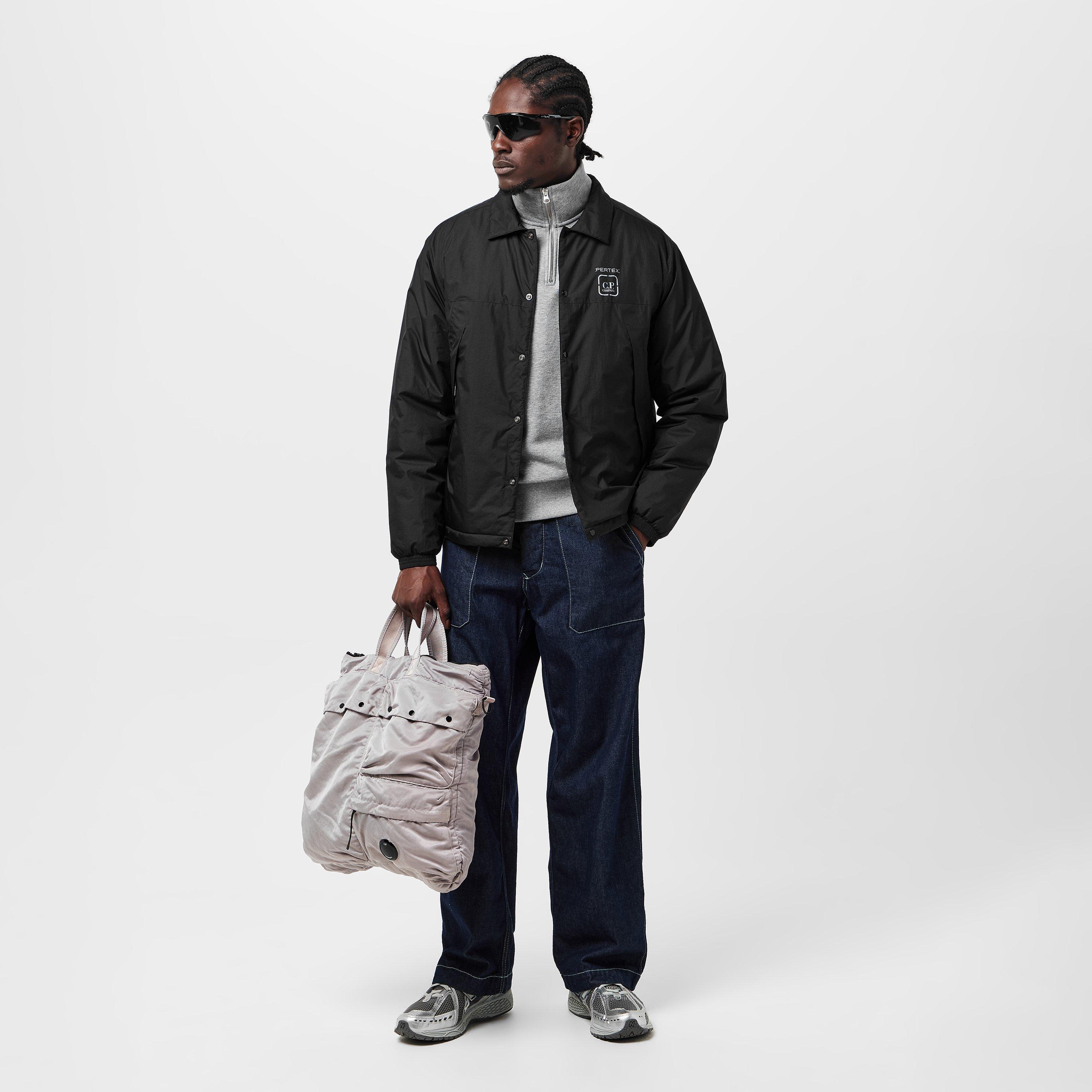 Black 999 - CP Company Metropolis - Men's Pertex Overshirt - 6