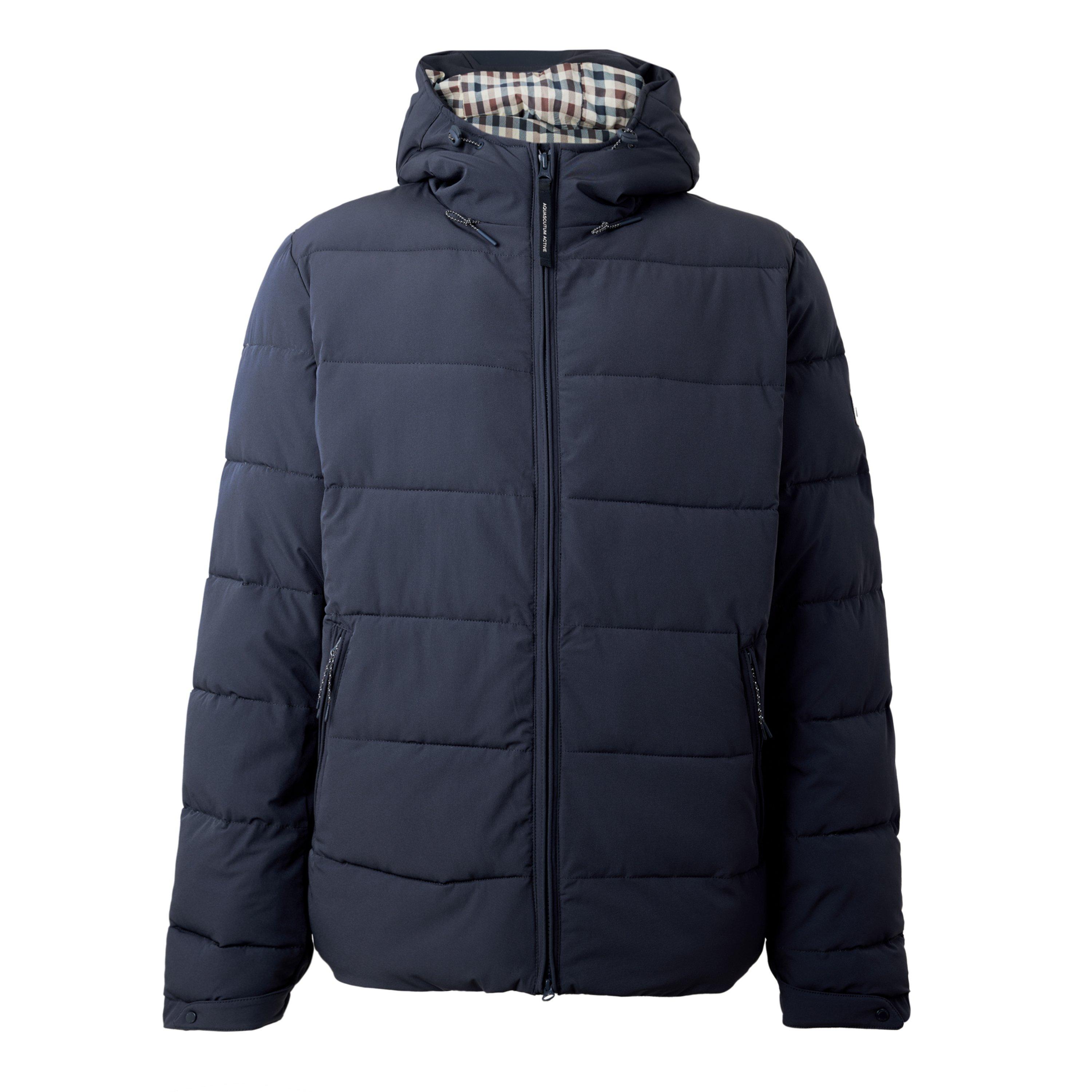 Navy 11 - Aquascutum - AquAct Check HD Puf Sn64 - 1