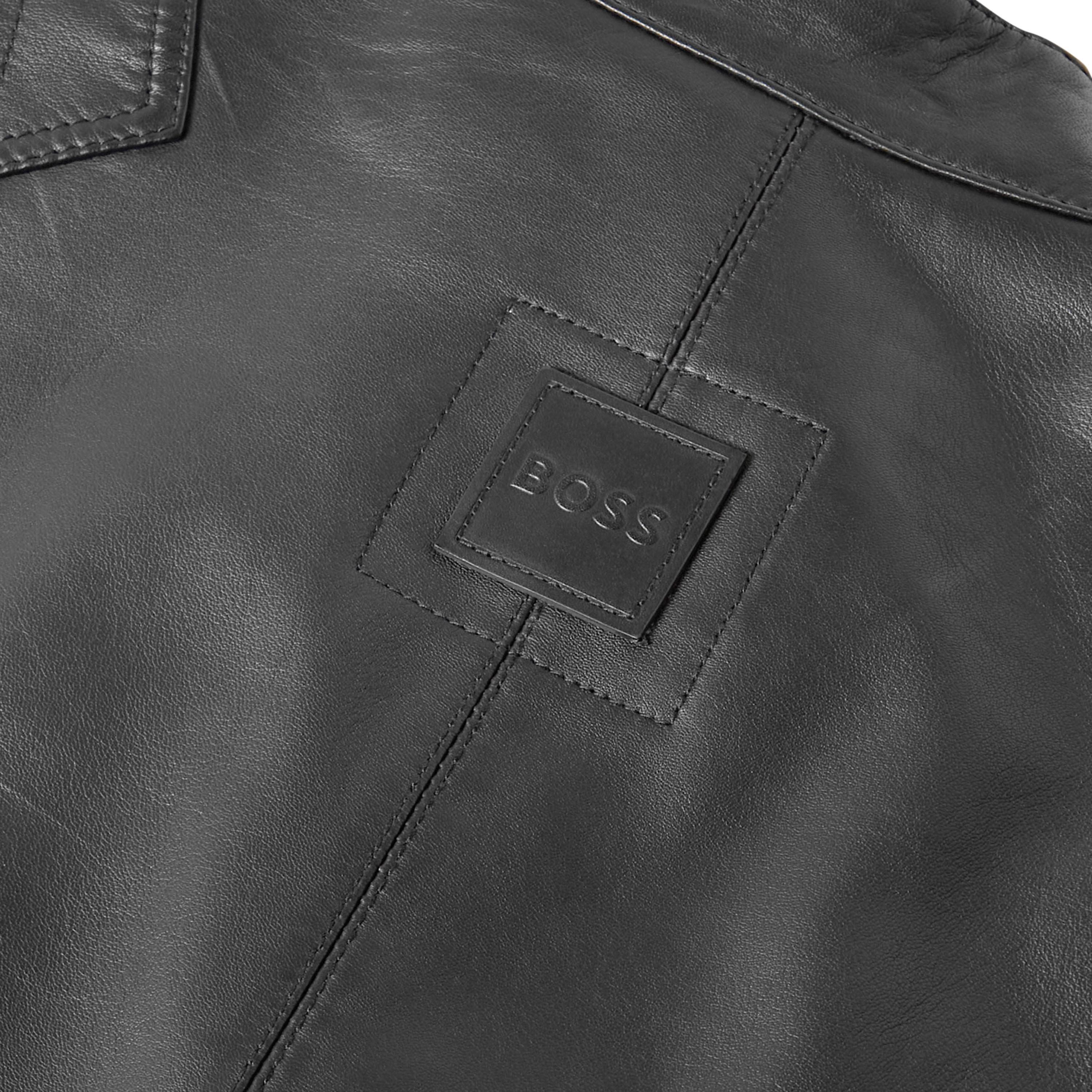 Black - Boss - Boss Jaysee2 Leather Sn99 - 3