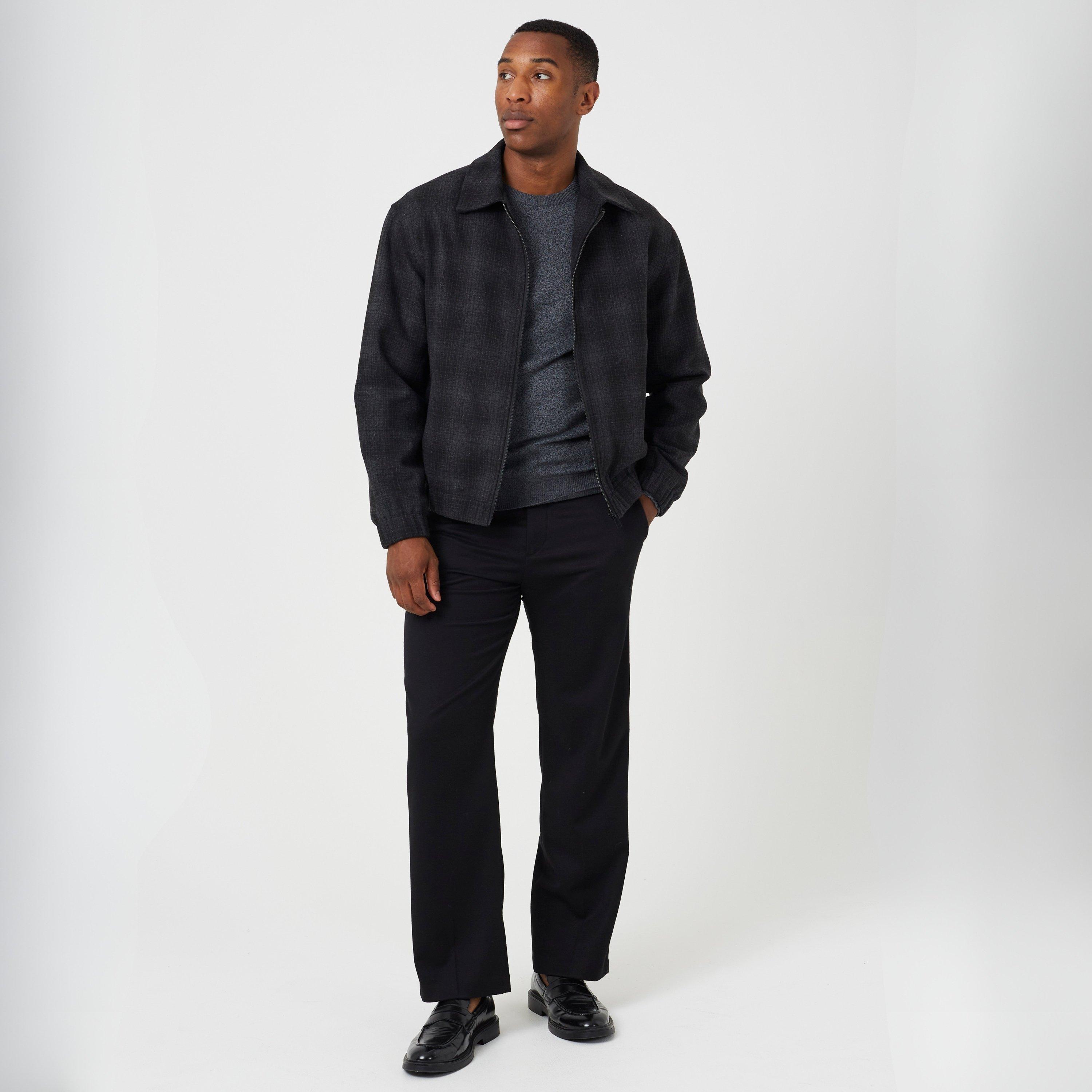 Zwart/Grijs - Brave Soul - BS Bandit Faux Wool Sn64 - 4
