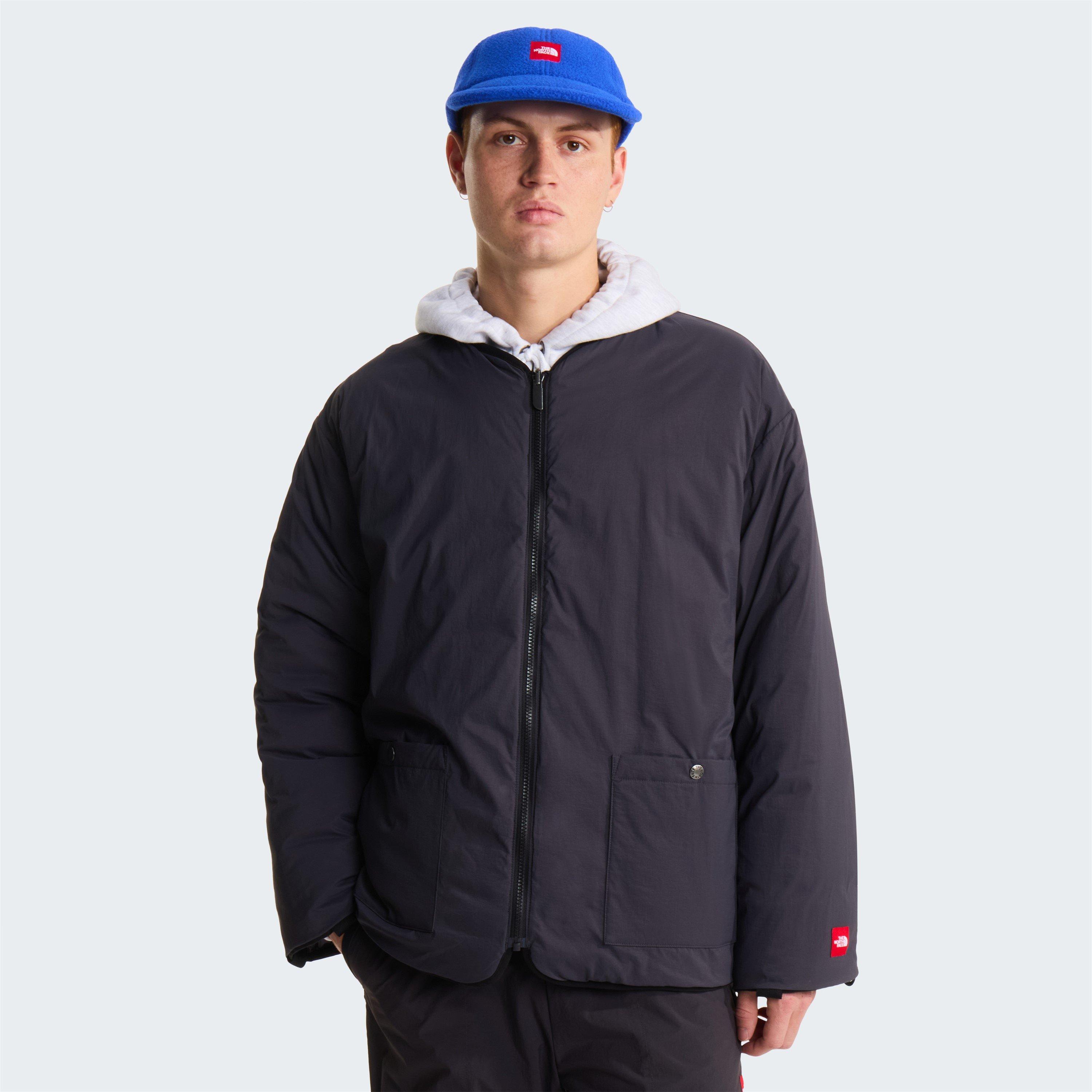 Obsidian Black - The North Face - TNF Red Box Liner Jacket Mens - 4