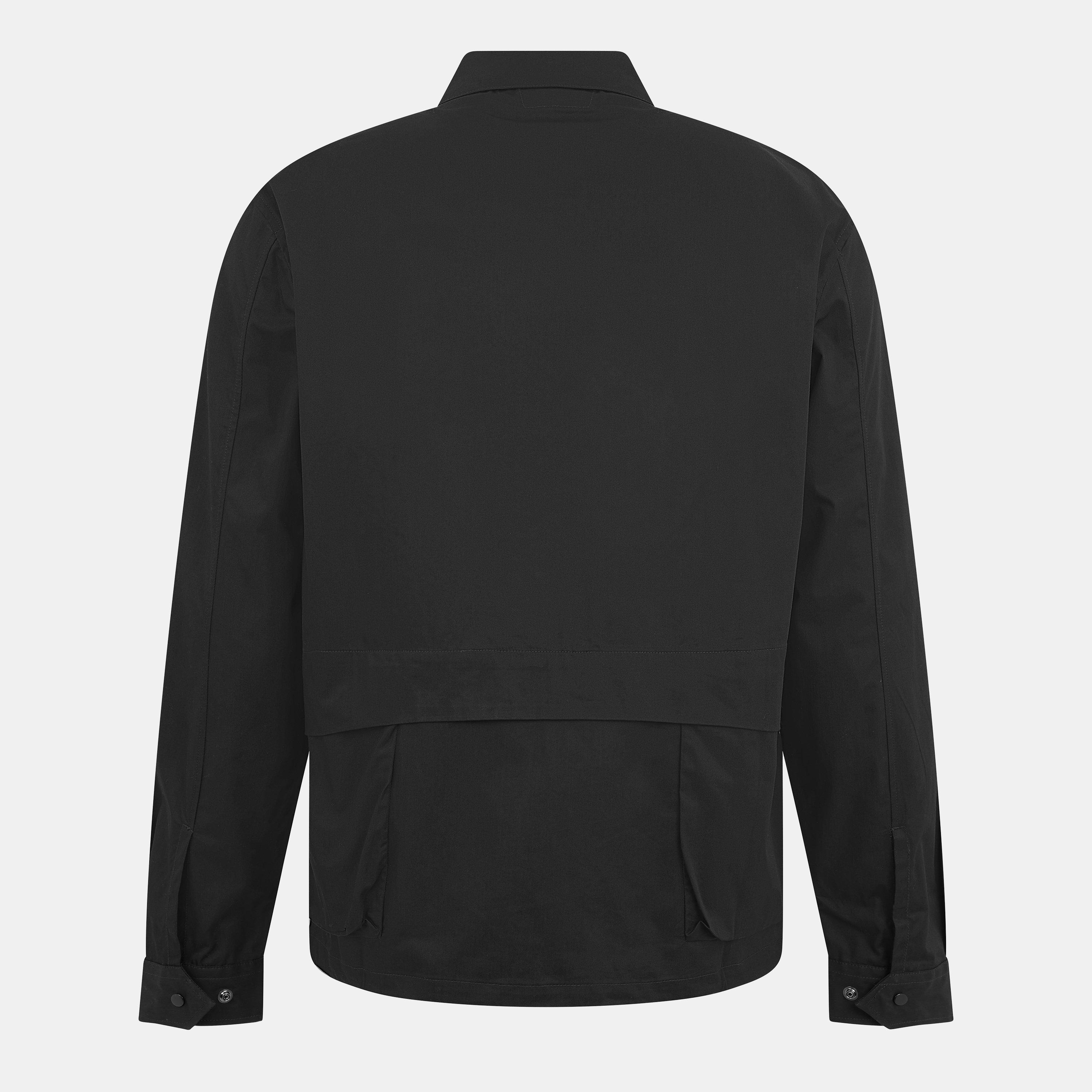 Black 999 - CP Company Metropolis - Men's Metropolis Structured Technical Overshirt - 2