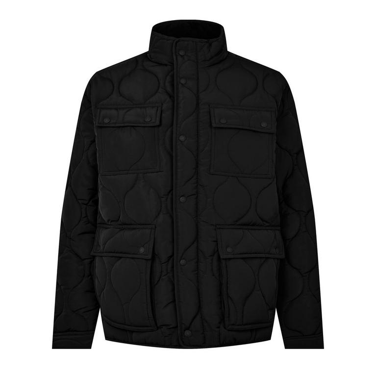 Schwarz - Firetrap - Kingdom Jacket Mens - 1