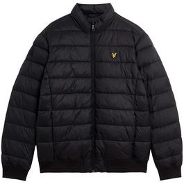 Lyle and Scott Men's Medium Funnel Wadded Puffer Jacket