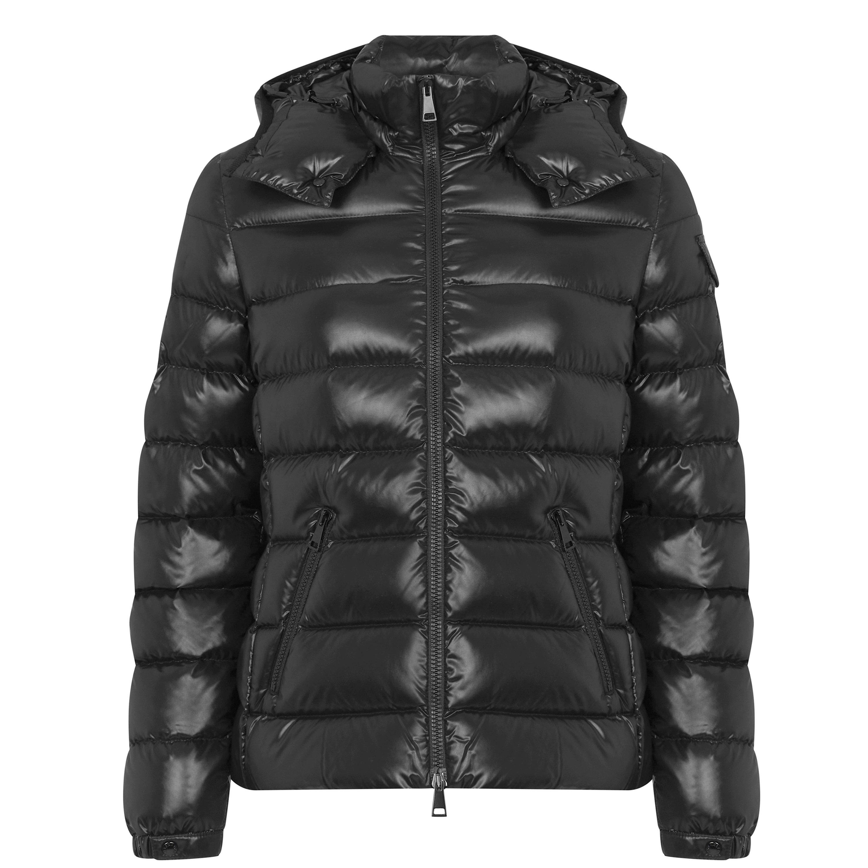 Black 999 - Moncler - Women's Bady Down Detachable Hood Short Puffer Jacket - 1