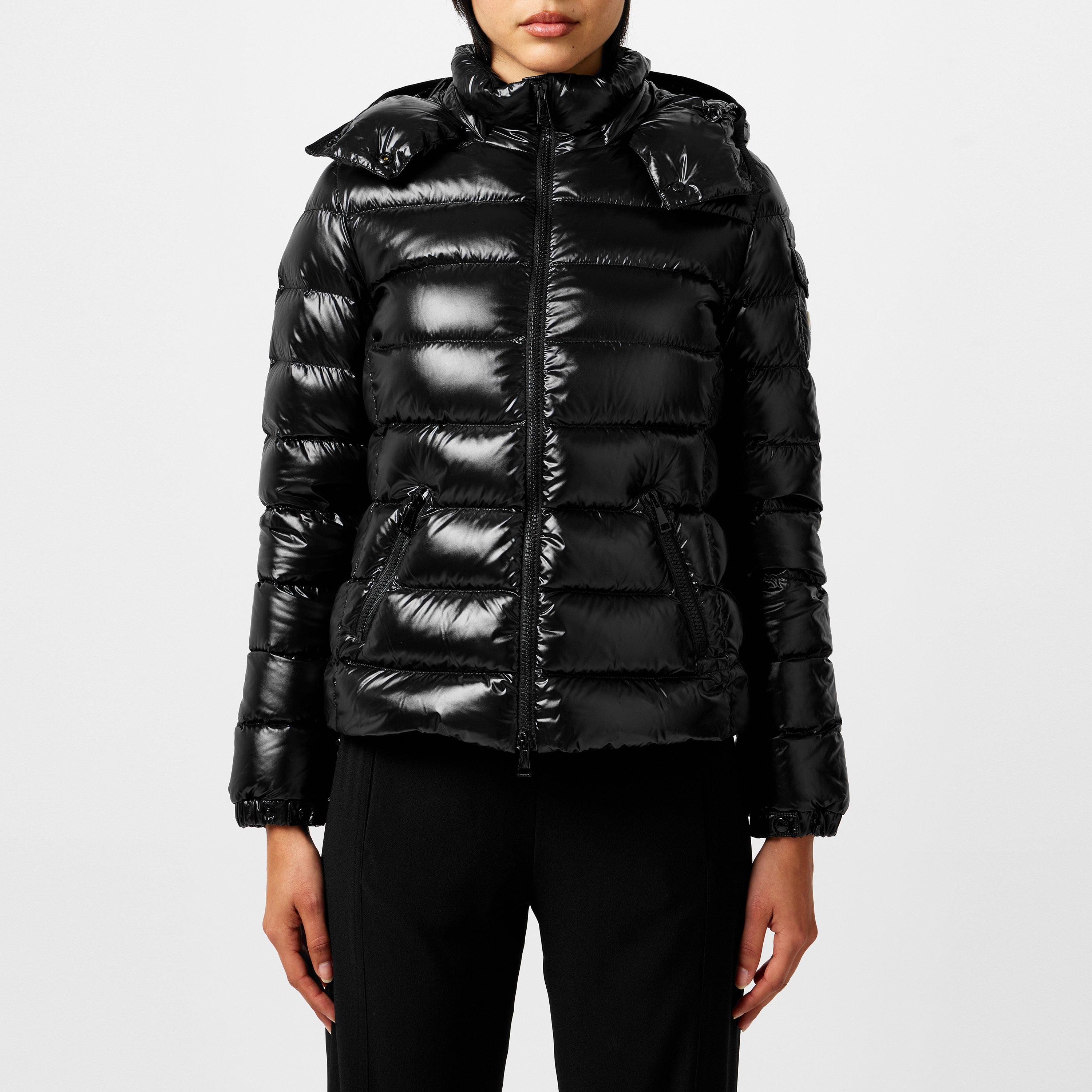 Black 999 - Moncler - Women's Bady Down Detachable Hood Short Puffer Jacket - 3