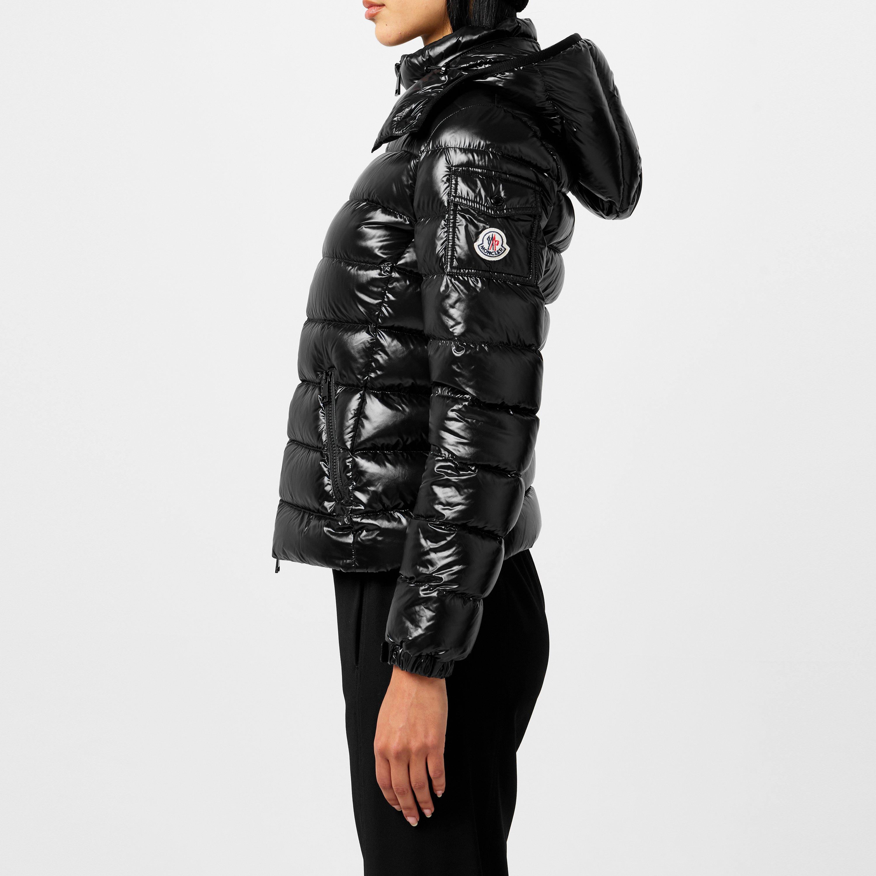Black 999 - Moncler - Women's Bady Down Detachable Hood Short Puffer Jacket - 5