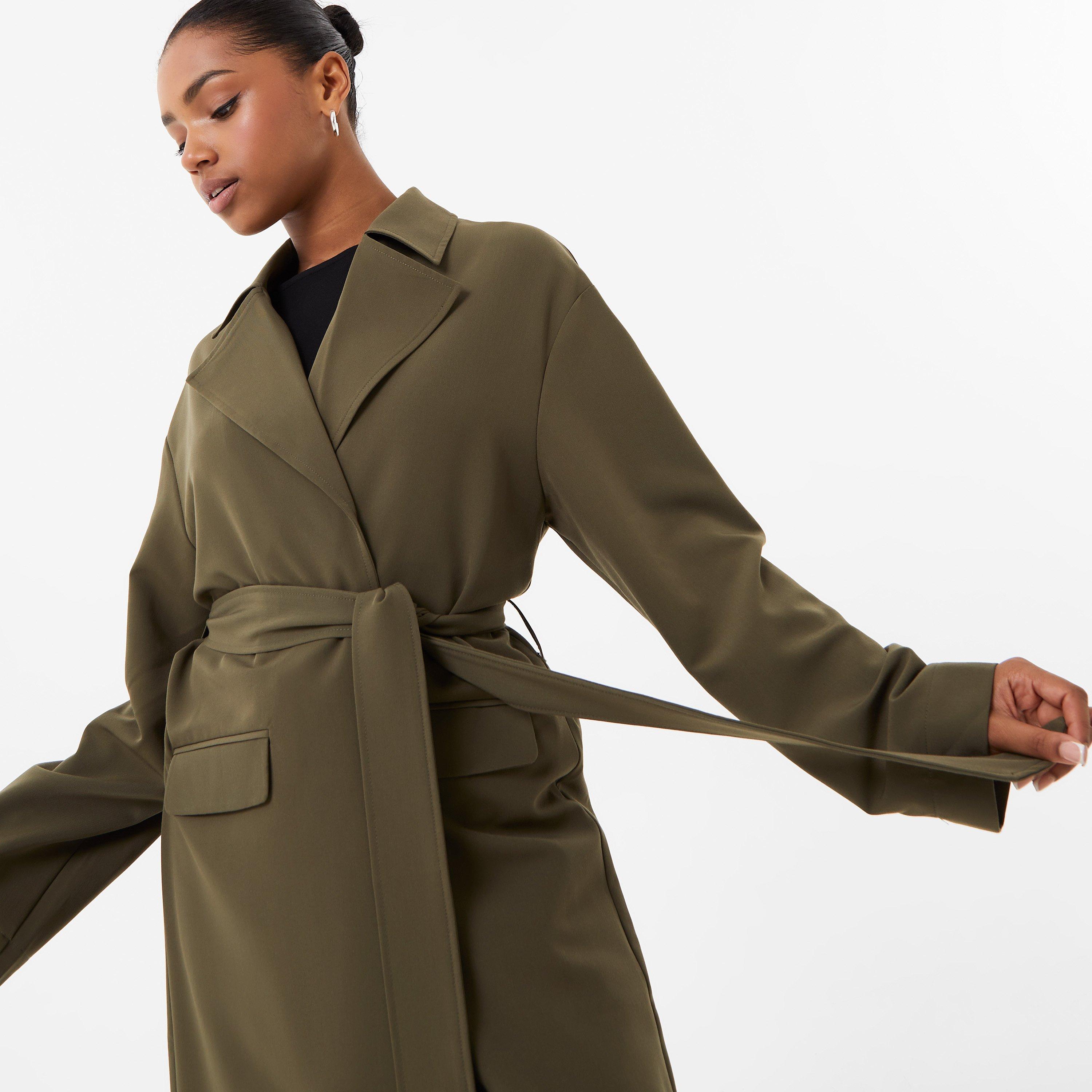 Khaki - Jack Wills - Duster Coat - 3