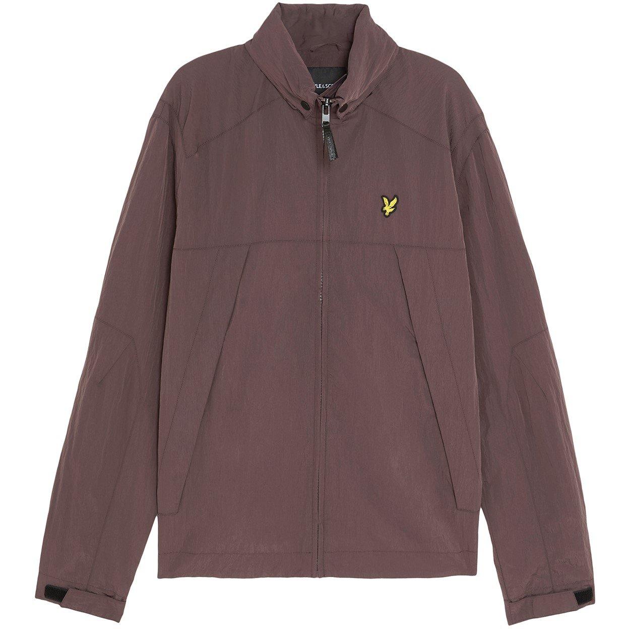Lyle And Scott Men's Fold Hood Weather-Resistant Barn Jacket - Espresso - M