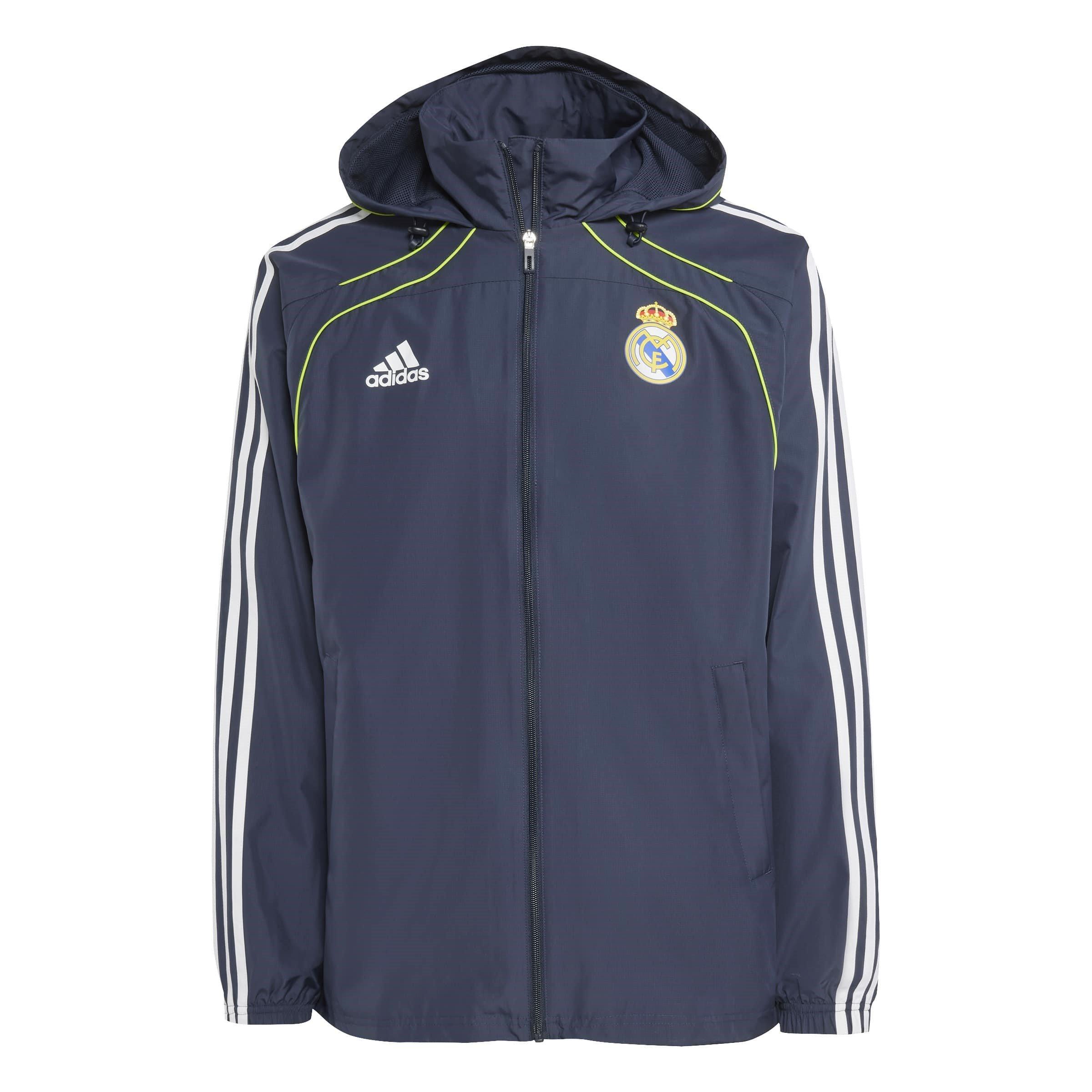 Adidas Men's Real Madrid Windbreaker 25/26 - Night Navy - S