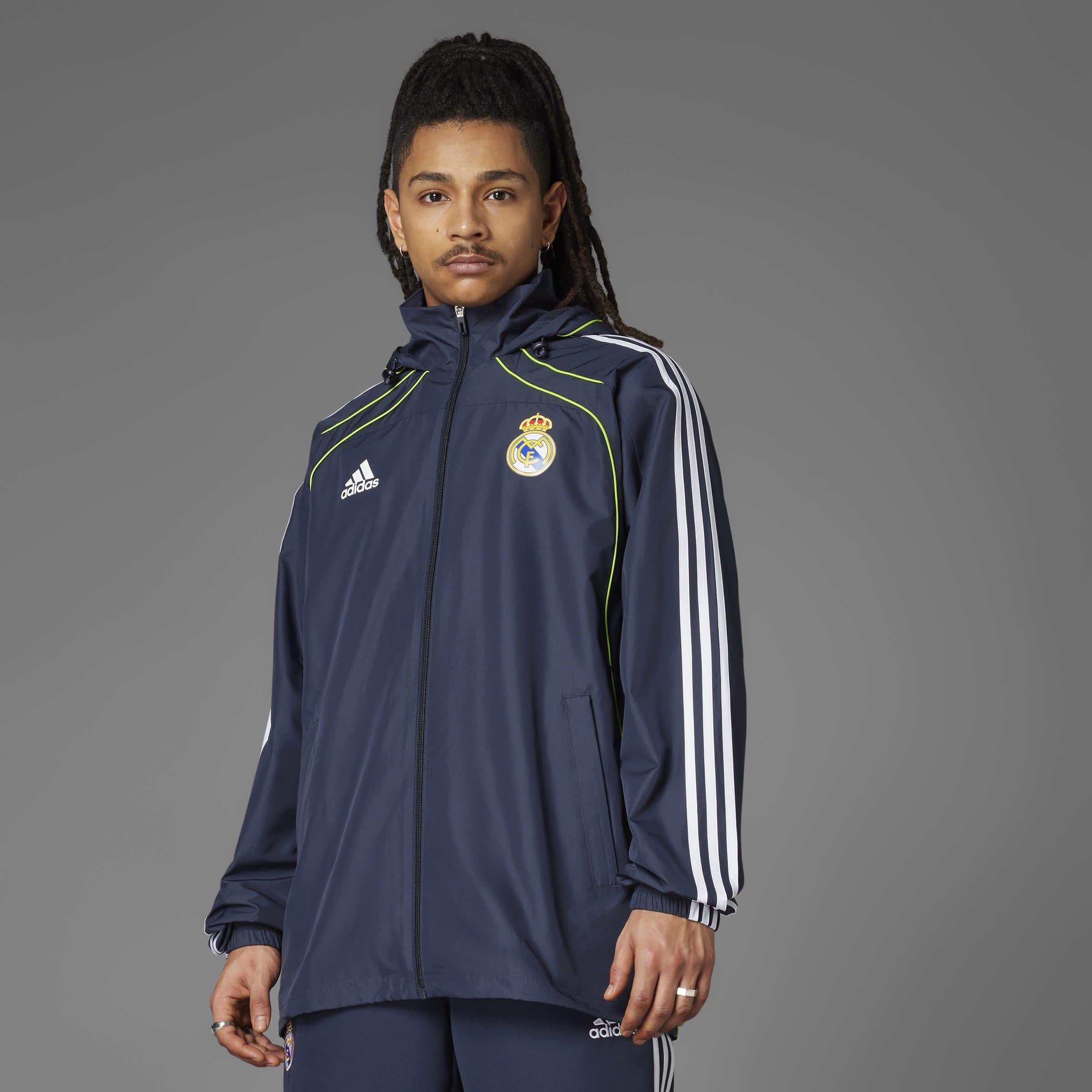 Night Navy - adidas - Real Madrid Windbreaker 25/26 Mens - 8