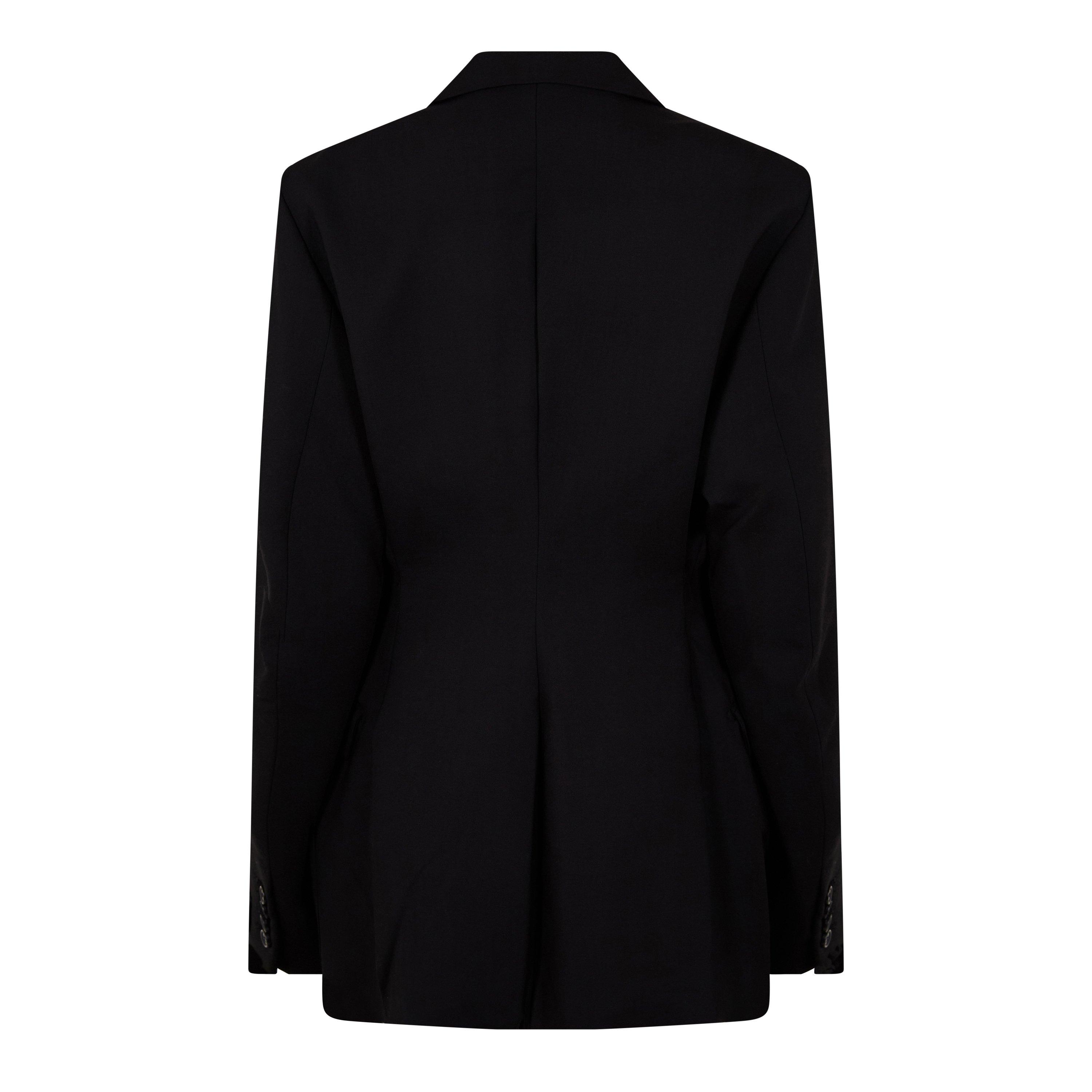 Black - VETEMENTS - Women's  Hourglass Structured Blazer - 2