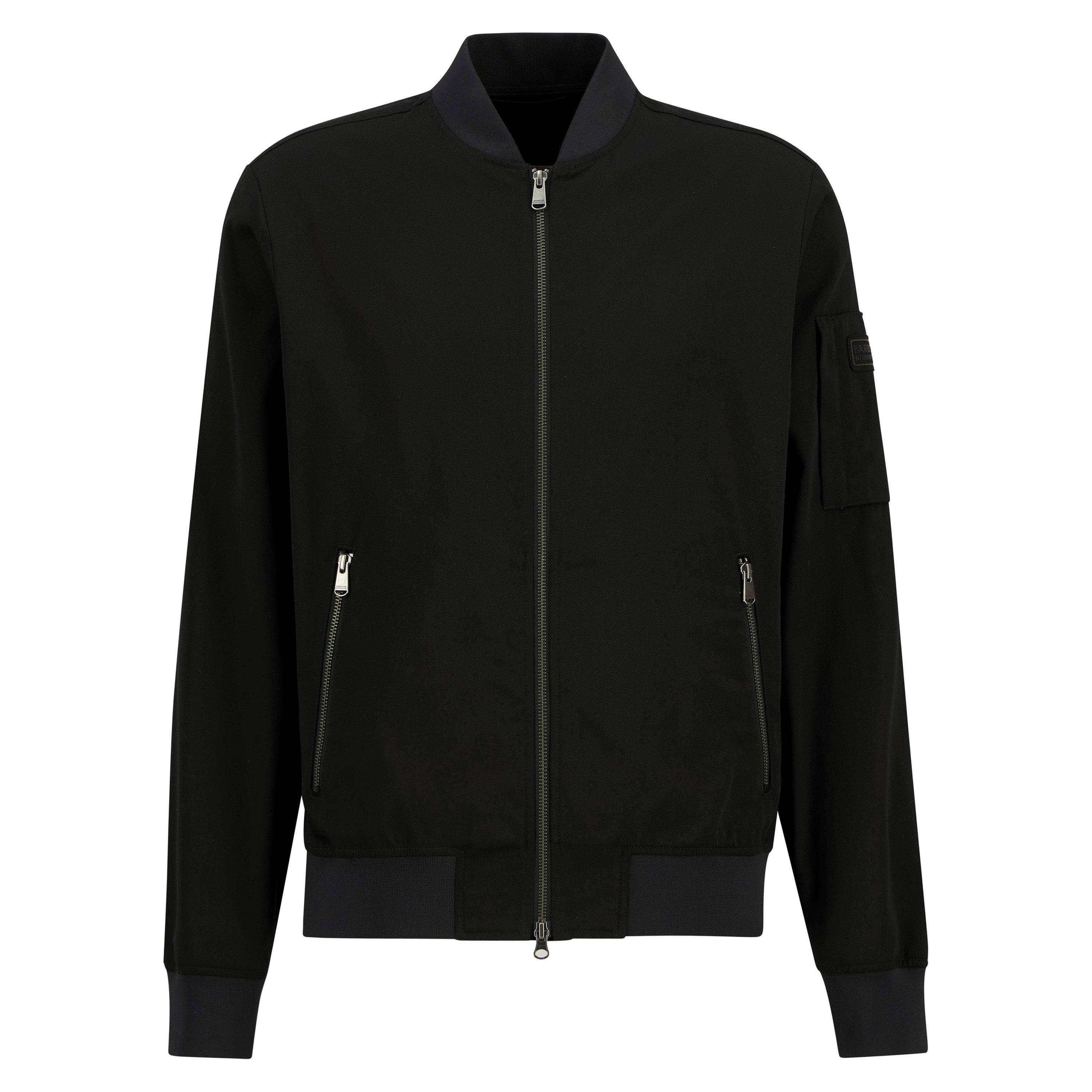 Black BK11 - Barbour International - Mens Tardon Casual Jacket - 1