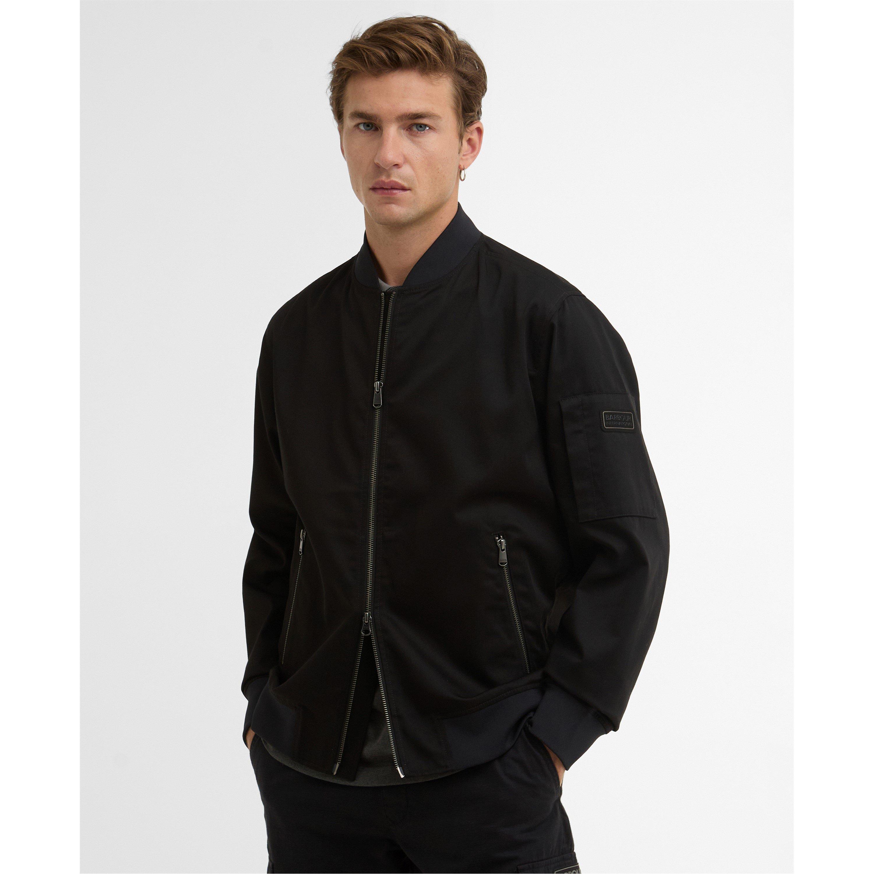 Black BK11 - Barbour International - Mens Tardon Casual Jacket - 2