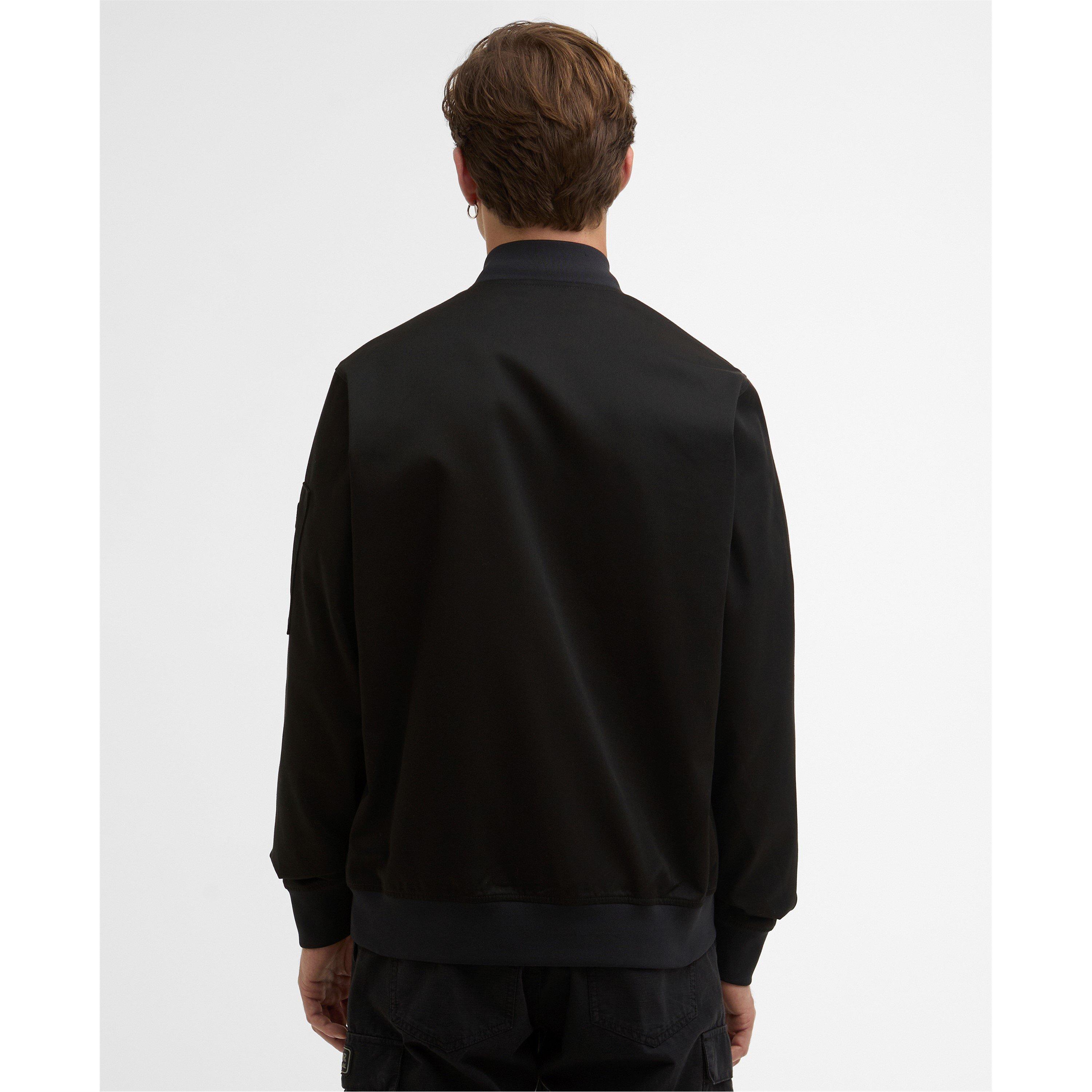 Black BK11 - Barbour International - Mens Tardon Casual Jacket - 3