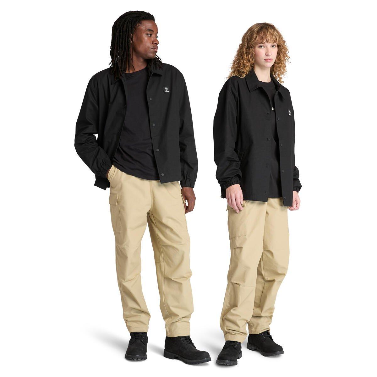 Zwart 0011 - Timberland - Men's  Ripstop Coach Jacket - 2