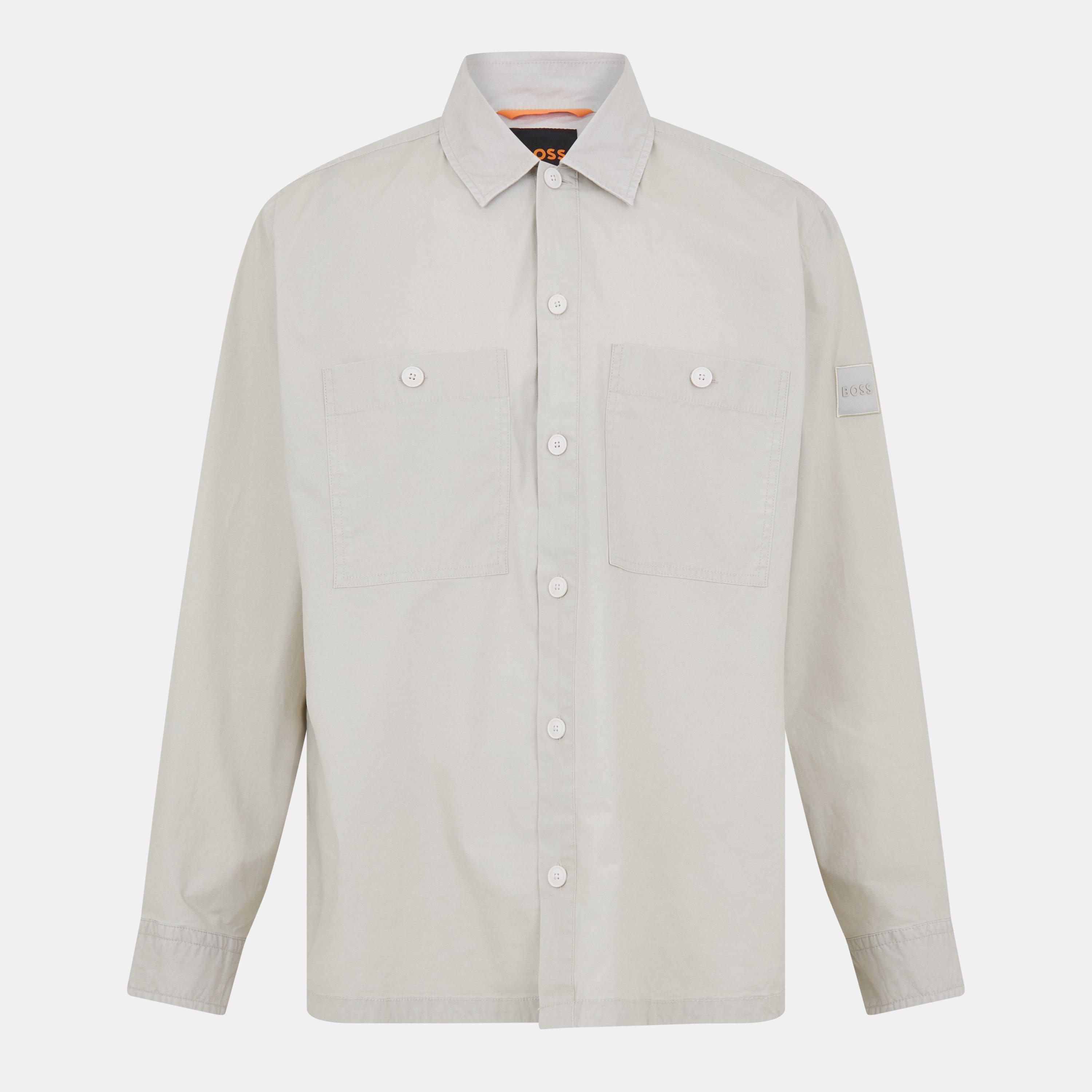 Boss Men's Locky 2 Overshirt - Light Beige 271 - XL