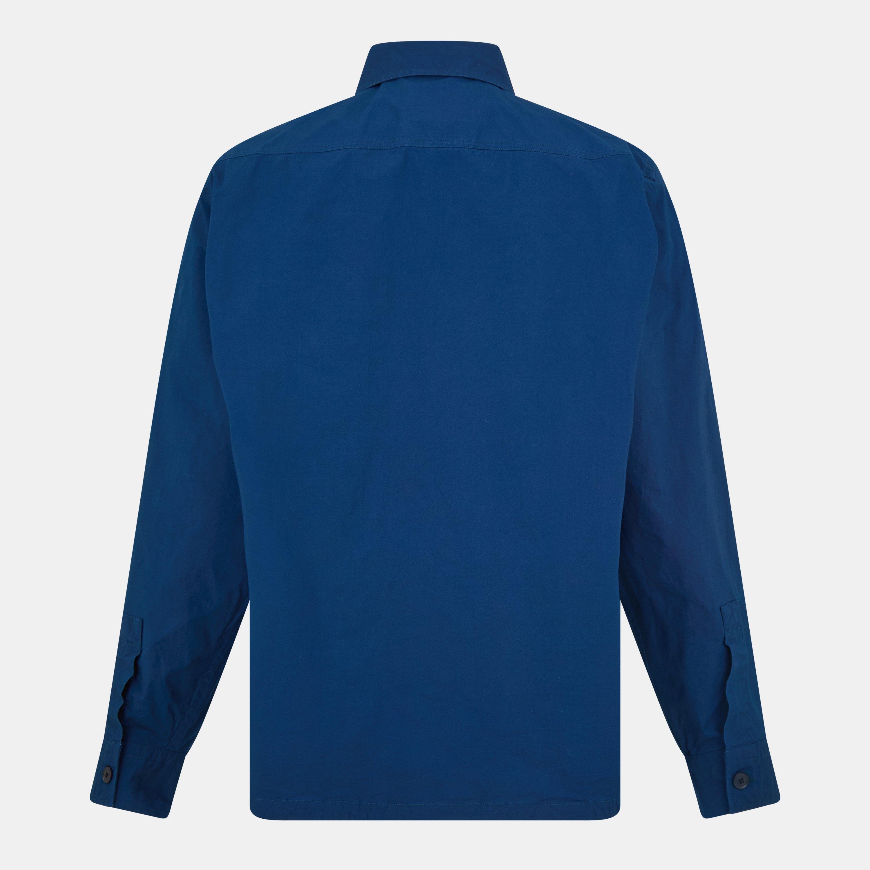 Open Blue 466 - Boss - Men's Locky2  Orange Overshirt - 2