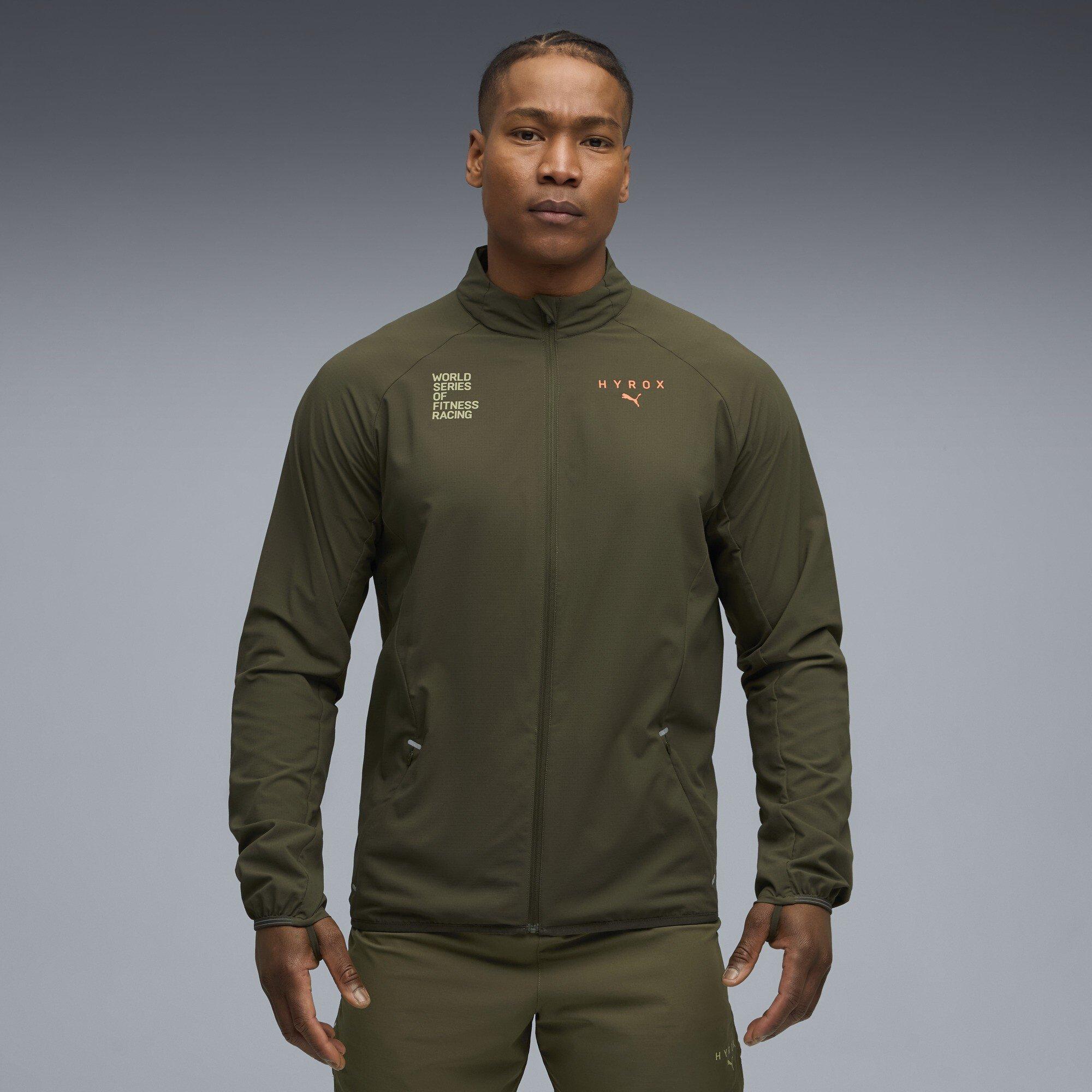 Tamno maslinasto - Puma - Men's X Hyrox Ultraweave Performance Training Jacket - 3