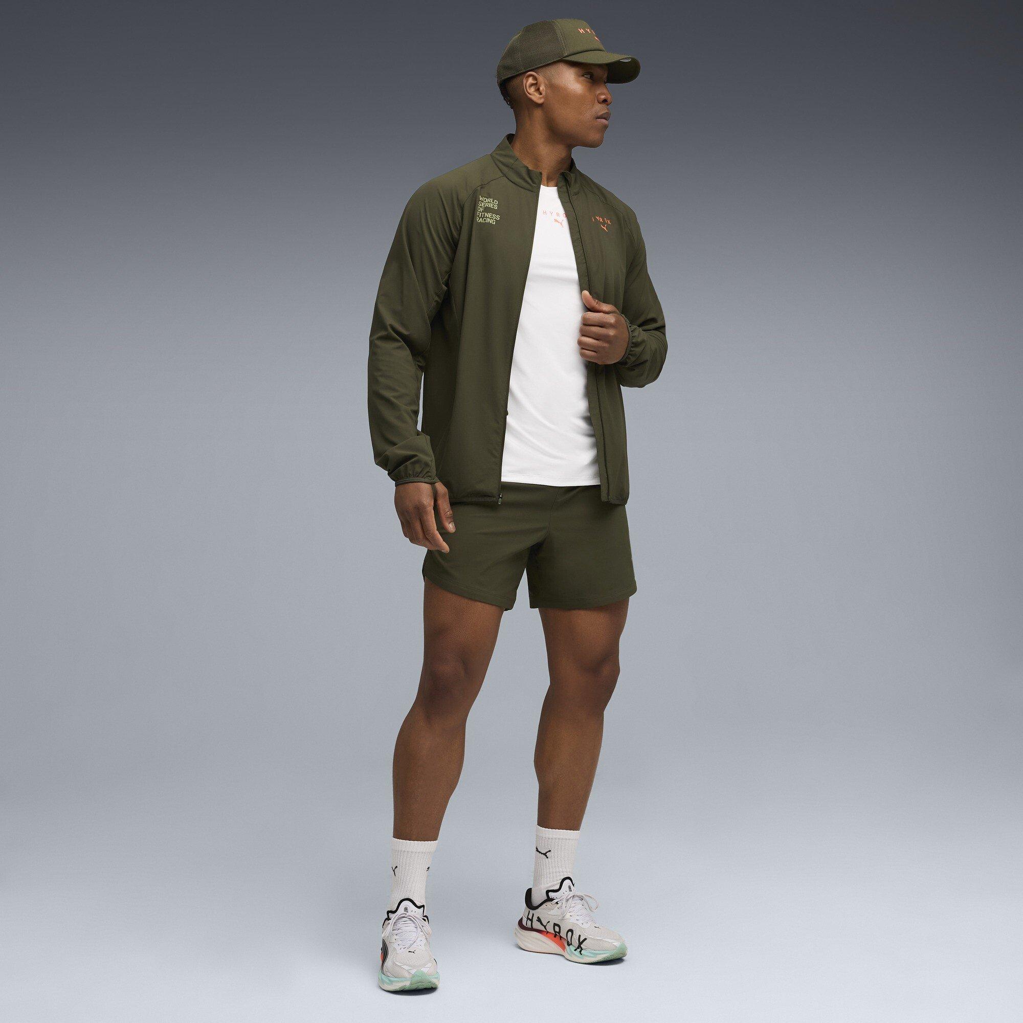 Tamno maslinasto - Puma - Men's X Hyrox Ultraweave Performance Training Jacket - 7