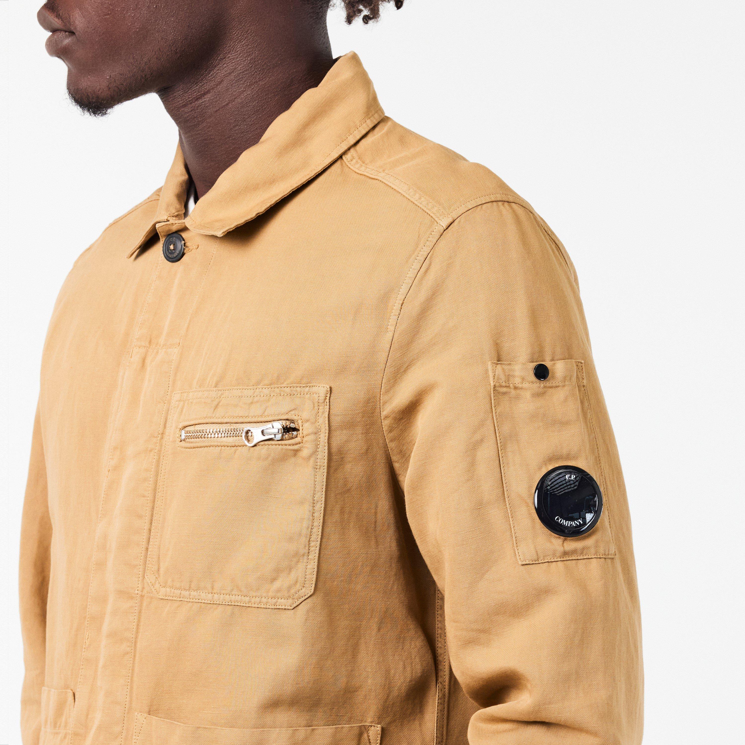 Tree House 305 - CP Company - Men's C.P Company Cotton Linen Smart Overshirt - 5