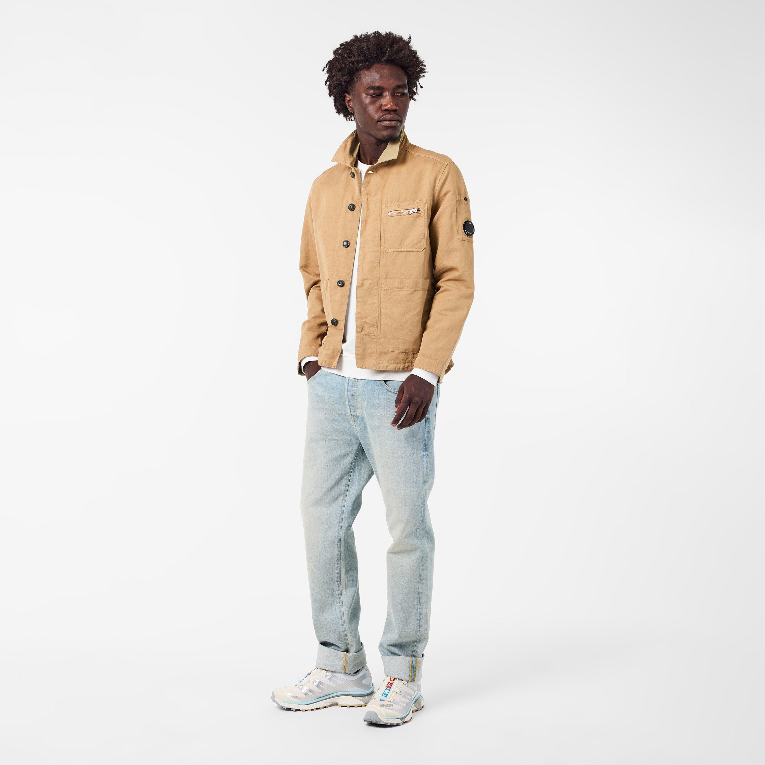 Tree House 305 - CP Company - Men's C.P Company Cotton Linen Smart Overshirt - 6