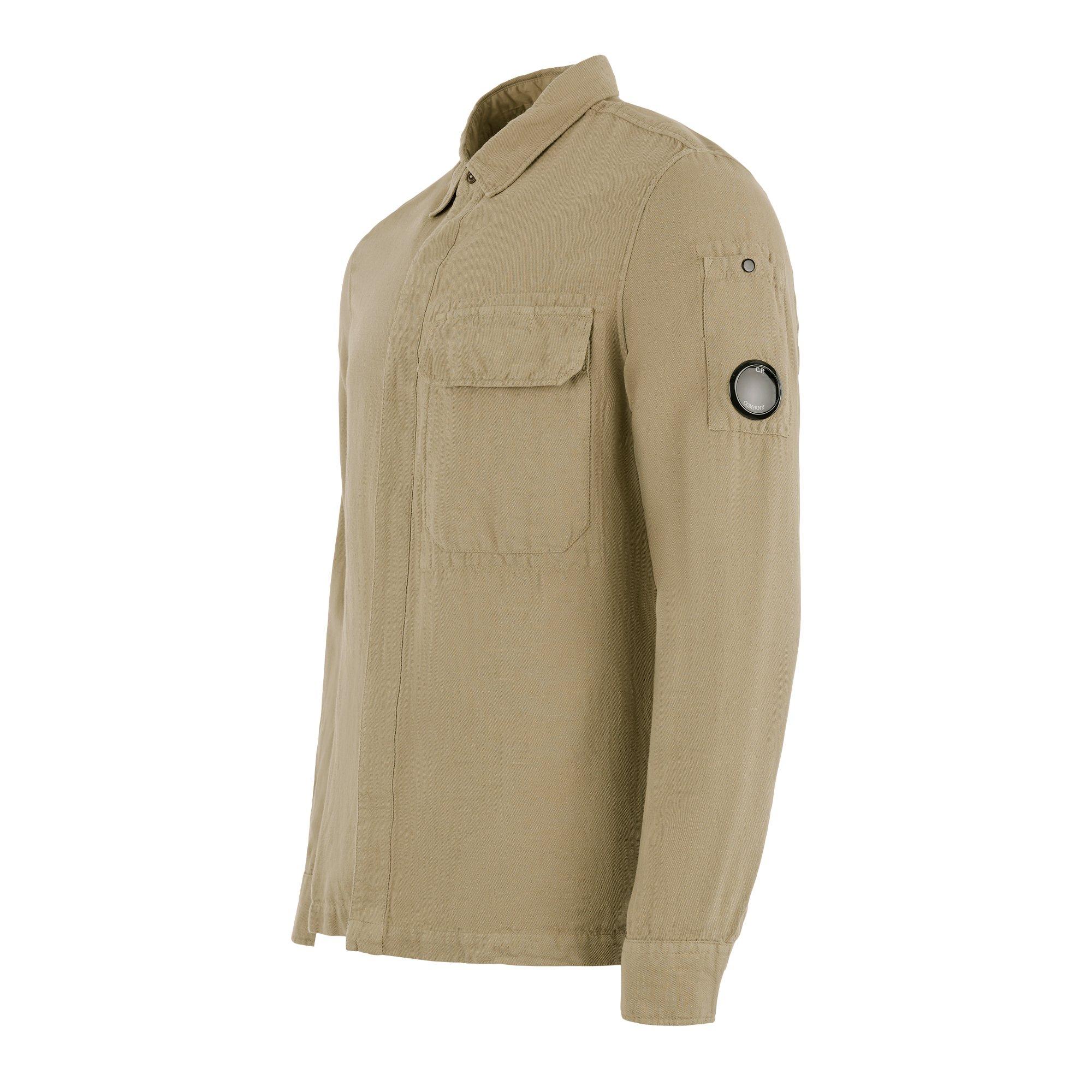 Tree House 305 - CP Company - Men's  Linen Cotton Blend Overshirt - 7