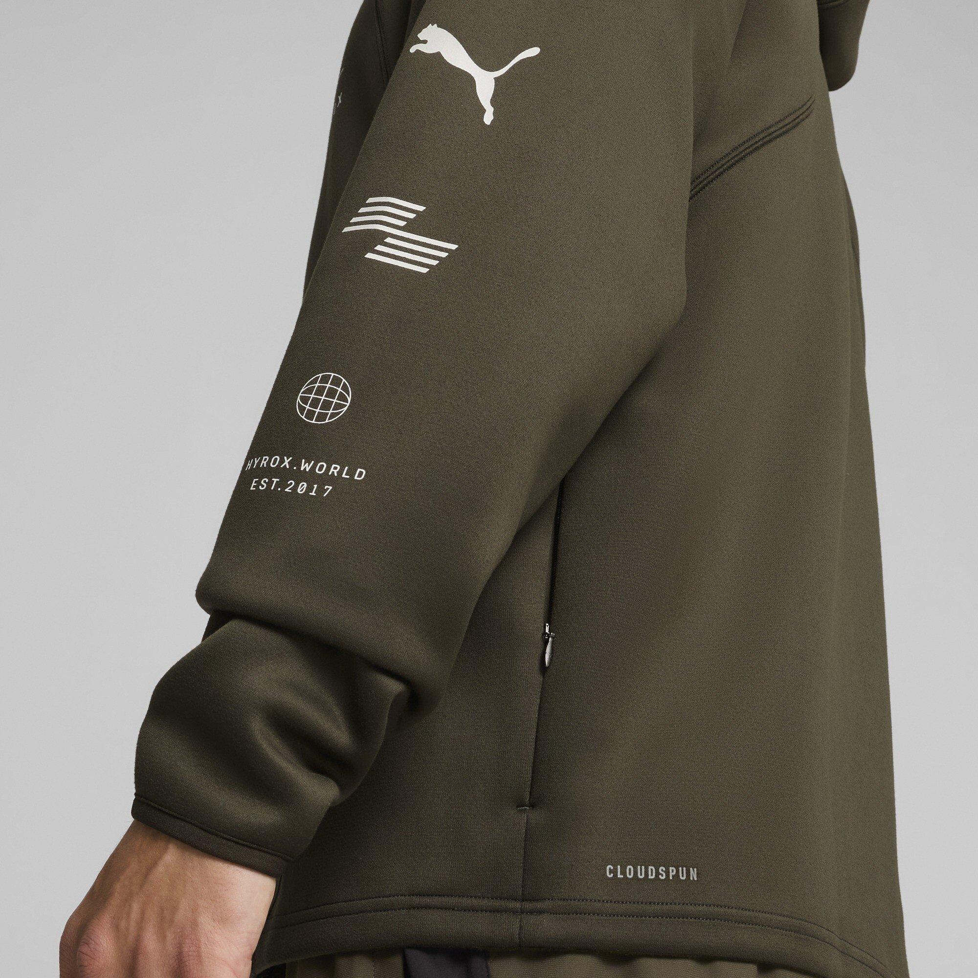 Dark Olive - Puma - Puma Hyrox X Cloudspun Techbl Jacket Training Mens - 6