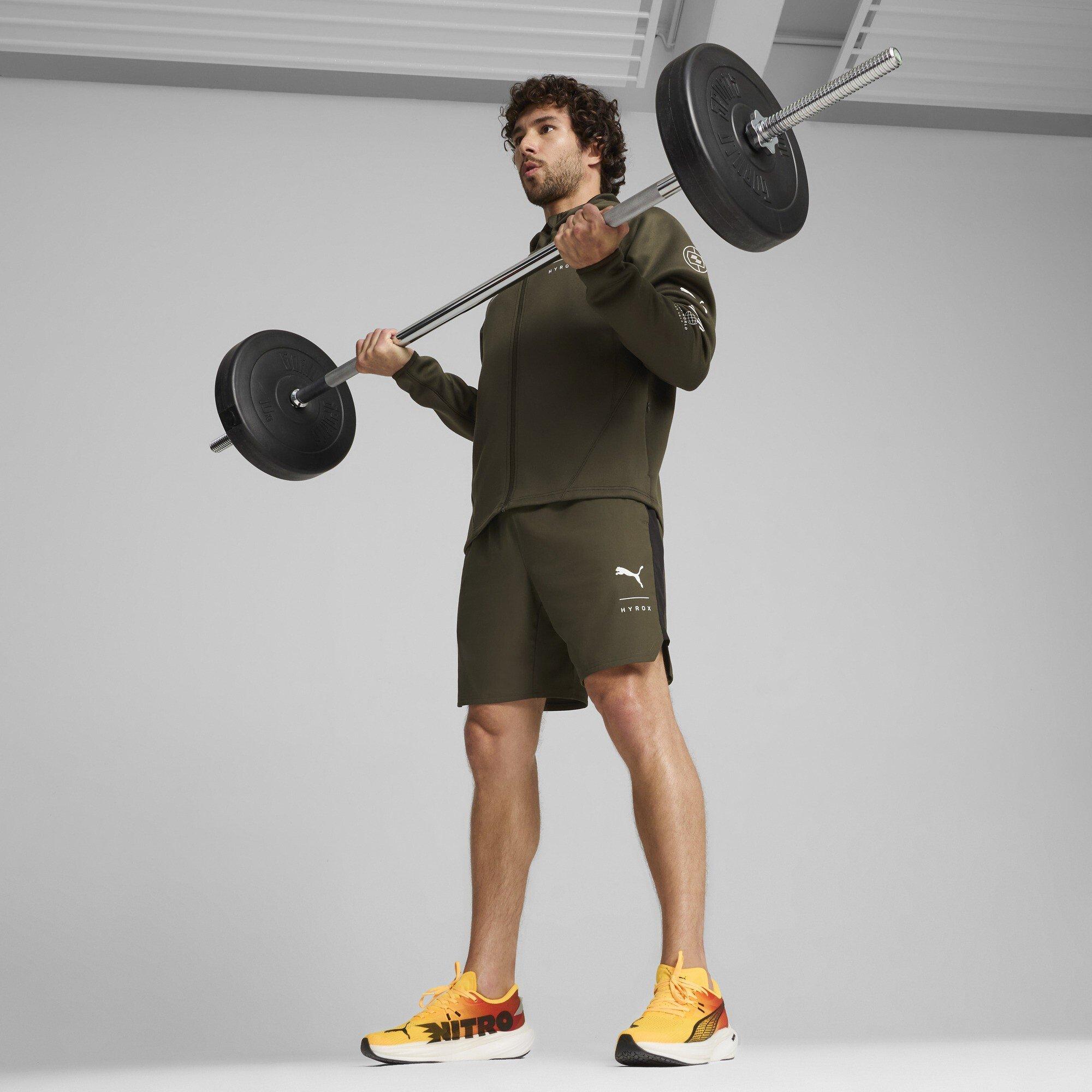 Dark Olive - Puma - Puma Hyrox X Cloudspun Techbl Jacket Training Mens - 7