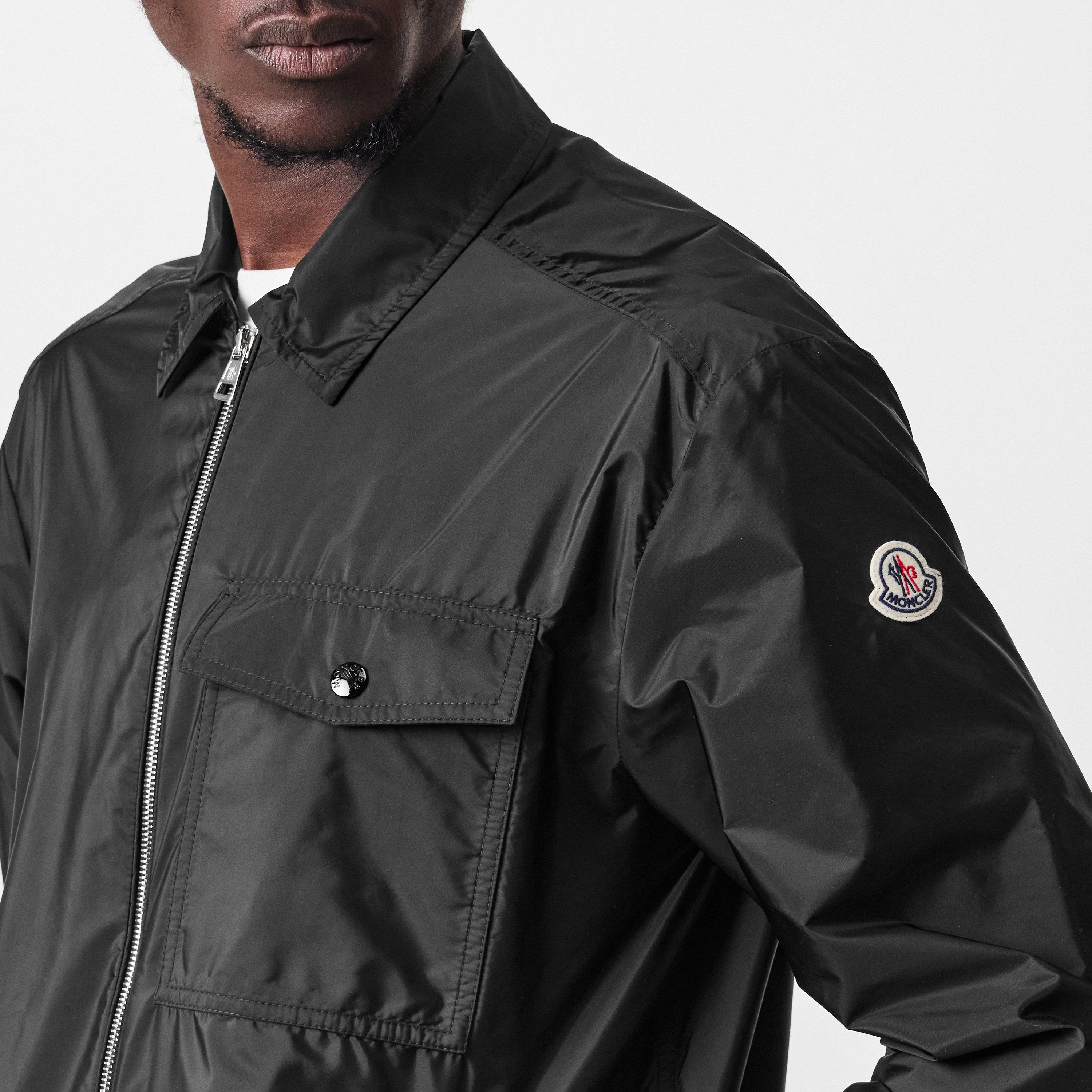 Black 999 - Moncler - Men's Long Sleeve Full Zip 3 Pocket Overshirt - 5