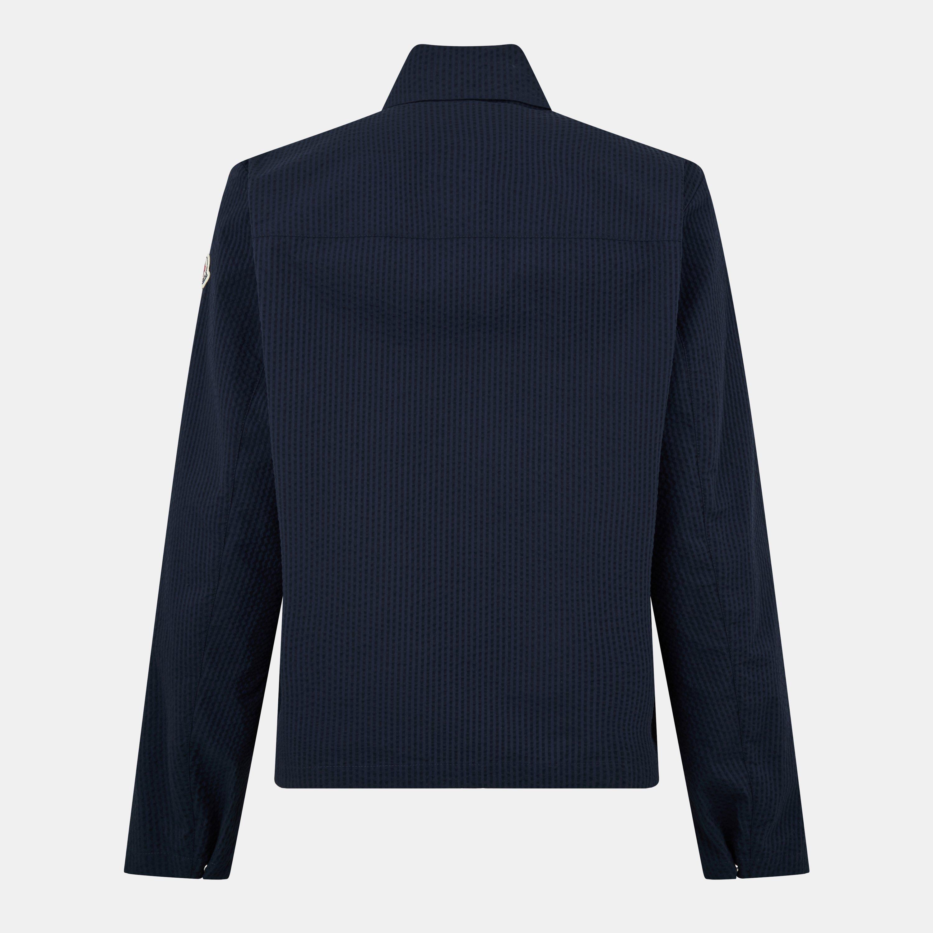 Navy 780 - Moncler - Men's  Short Sleeve Lightweight Overshirt - 2