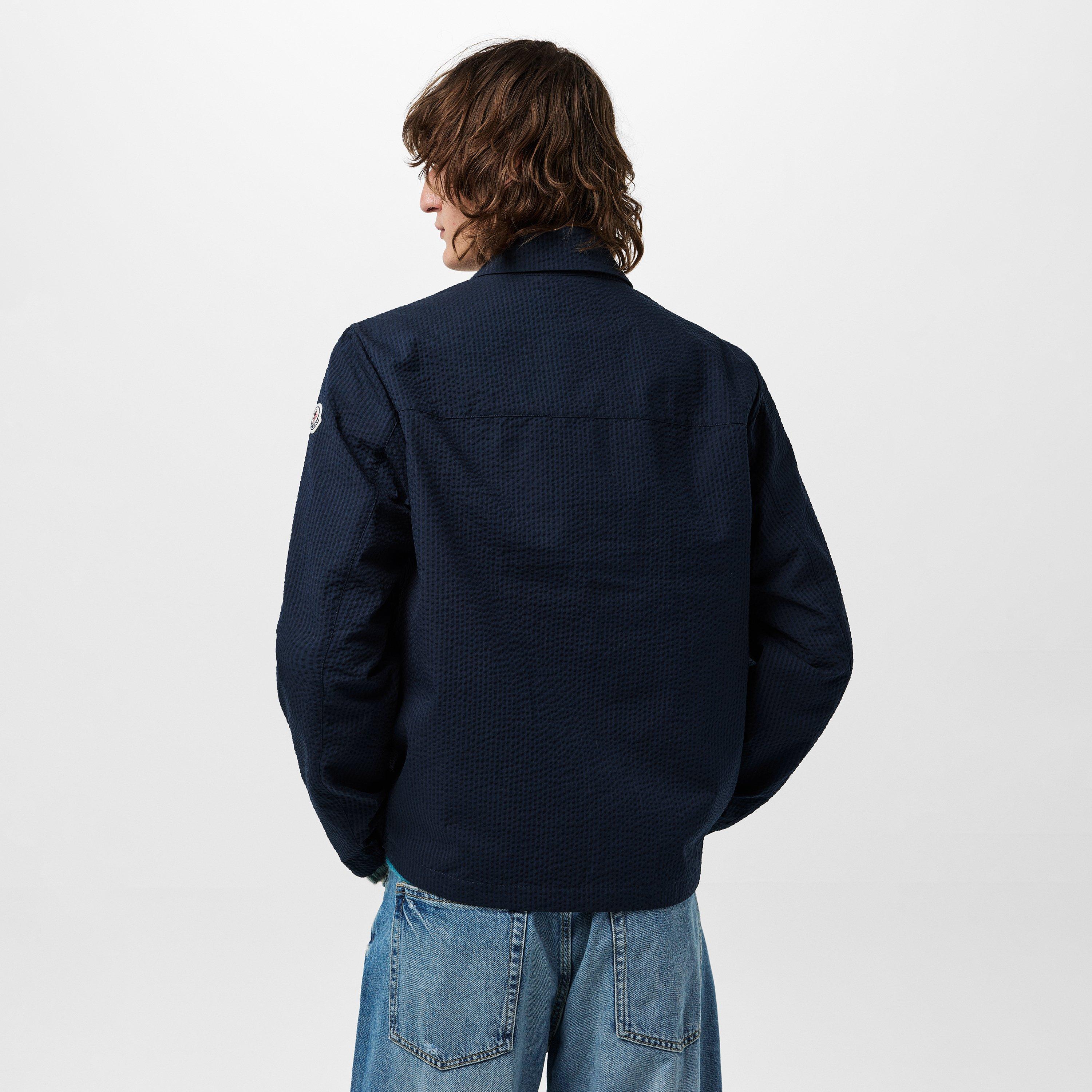 Navy 780 - Moncler - Men's  Short Sleeve Lightweight Overshirt - 4