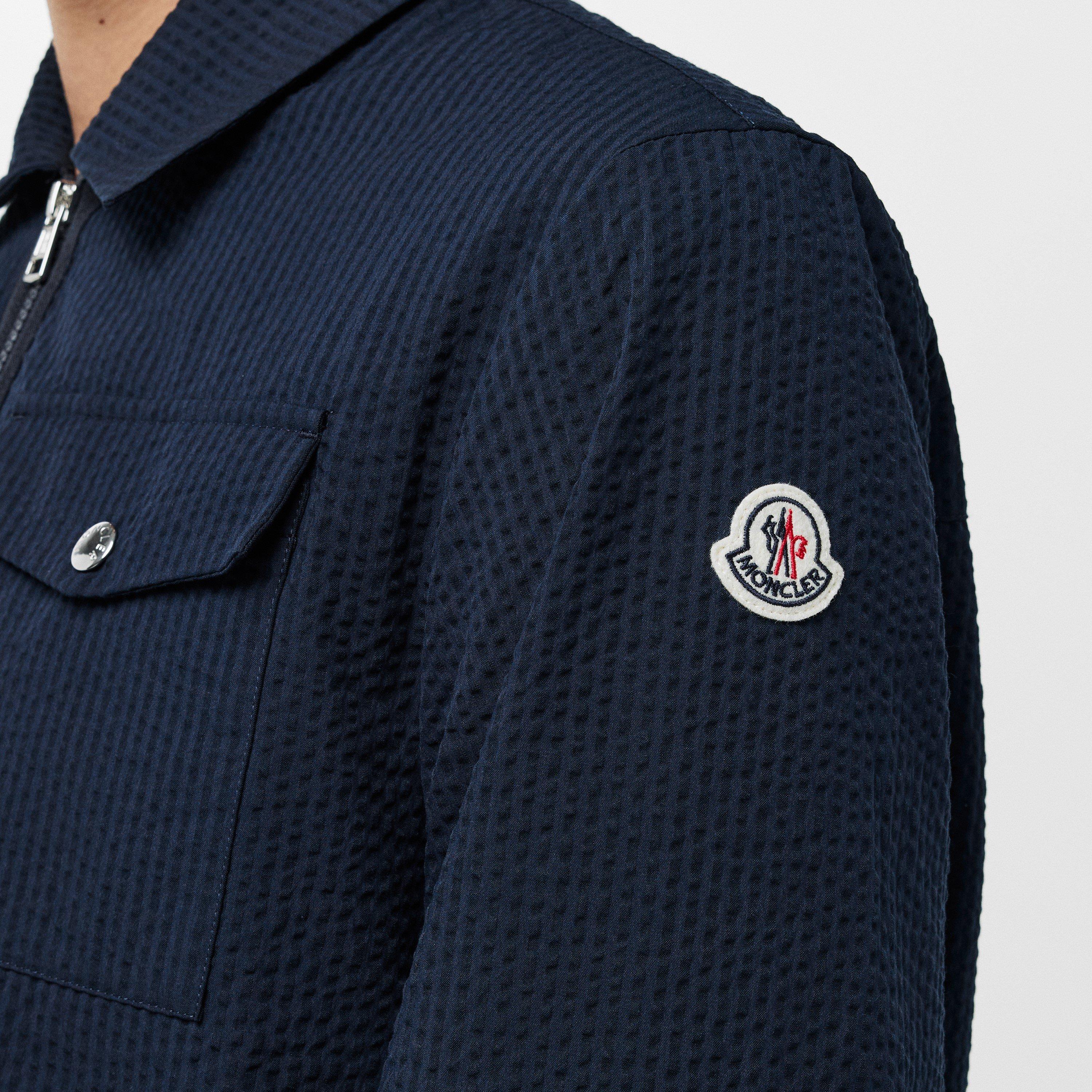 Navy 780 - Moncler - Men's  Short Sleeve Lightweight Overshirt - 5