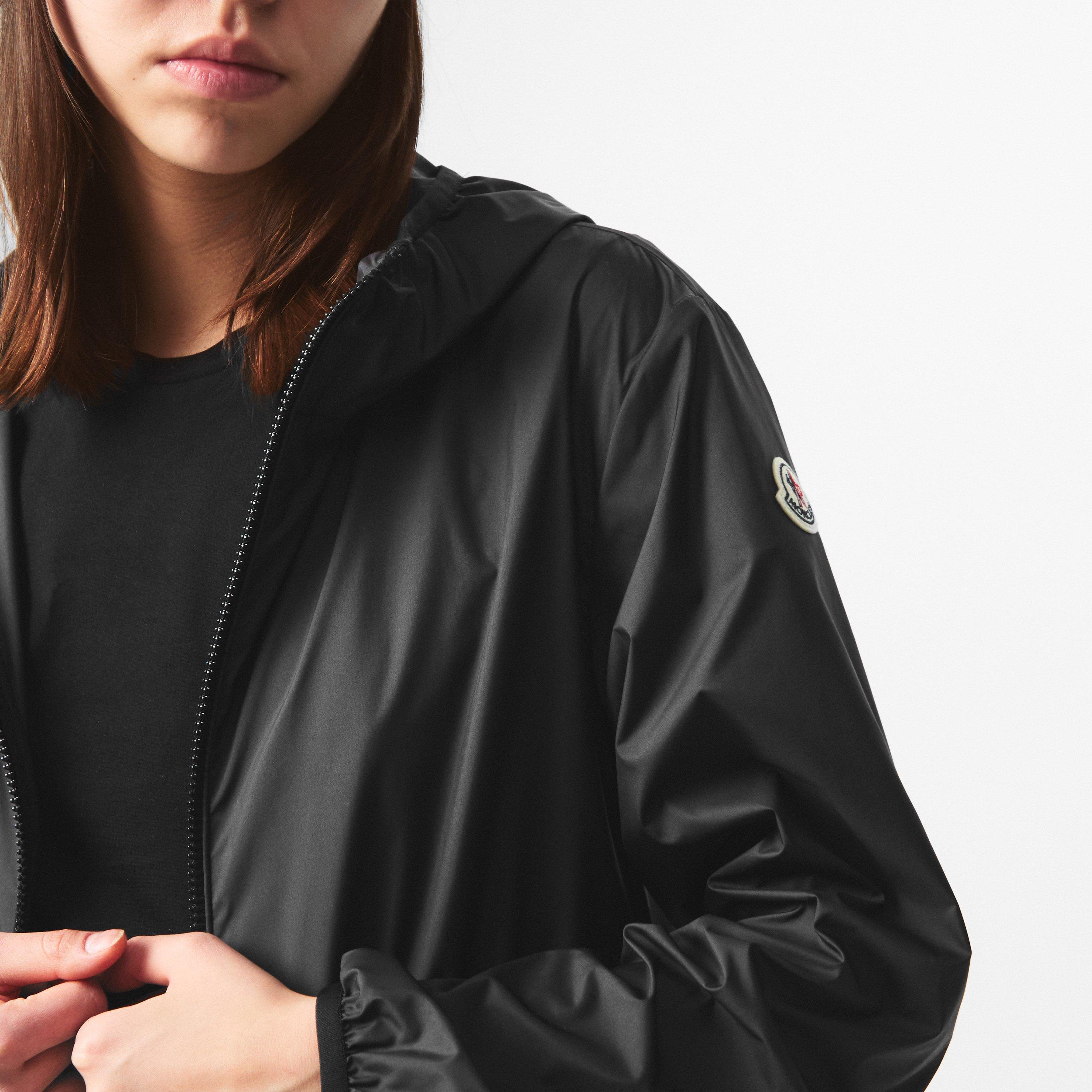 Black 999 - Moncler - Women's Fegeo Wind Resistant Hooded Long Sleeve Softshell Jacket - 5