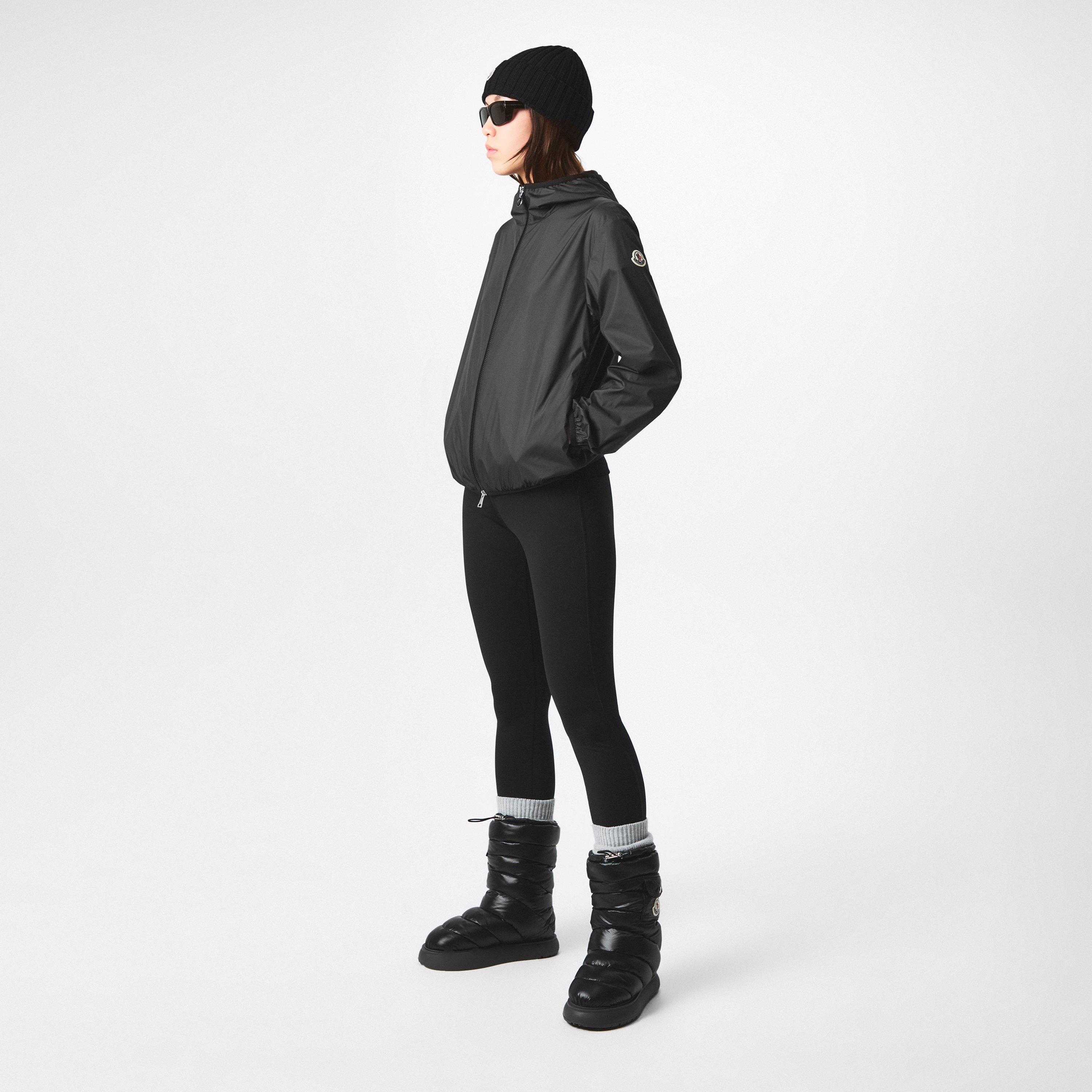 Black 999 - Moncler - Women's Fegeo Wind Resistant Hooded Long Sleeve Softshell Jacket - 6