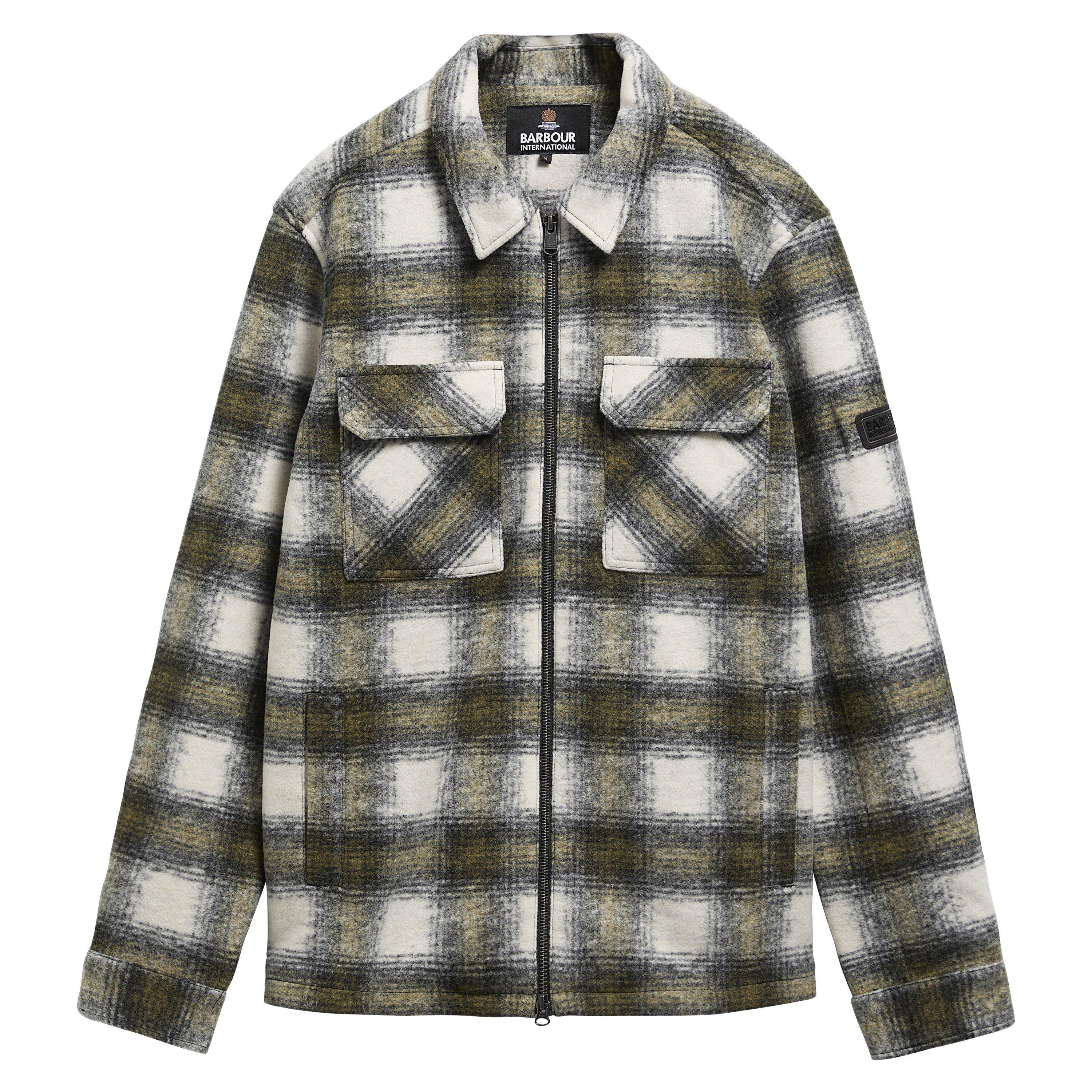 Fir Green - Barbour International - B.Int Clayton Brushe Sn64 - 1