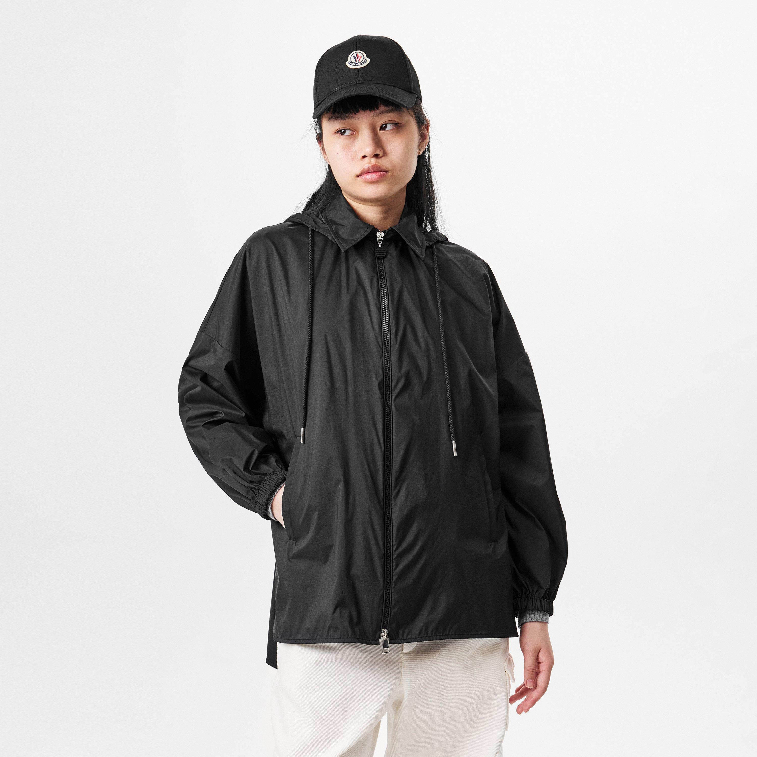 Black 999 - Moncler - Women's  Floral Macrame Cotton Short Sleeve Overshirt - 3