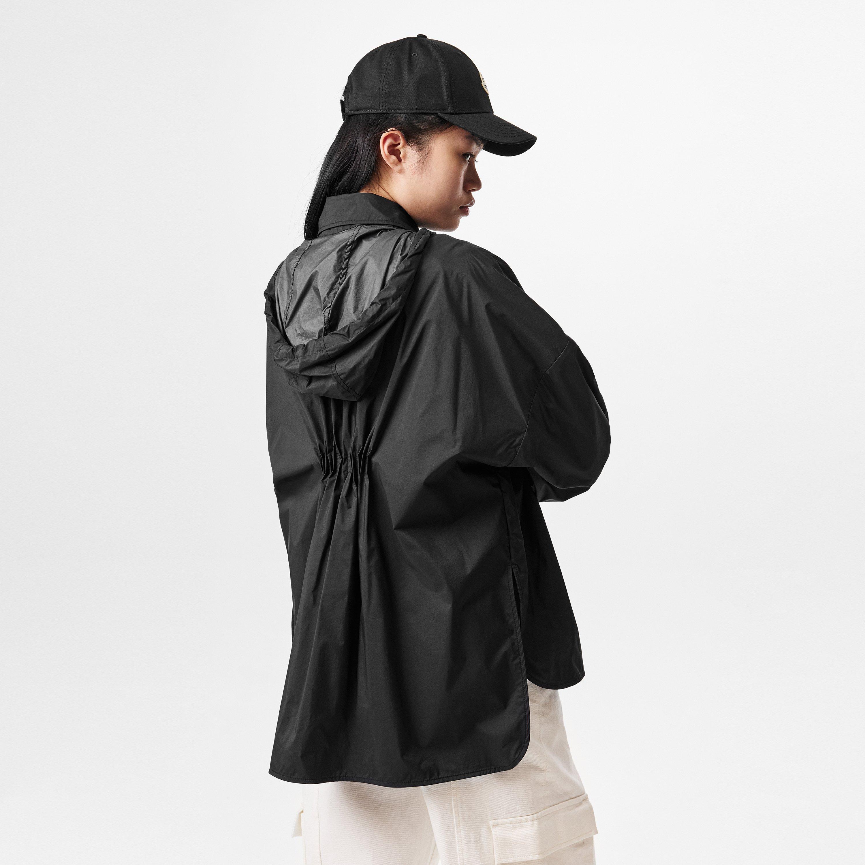 Black 999 - Moncler - Women's  Floral Macrame Cotton Short Sleeve Overshirt - 4