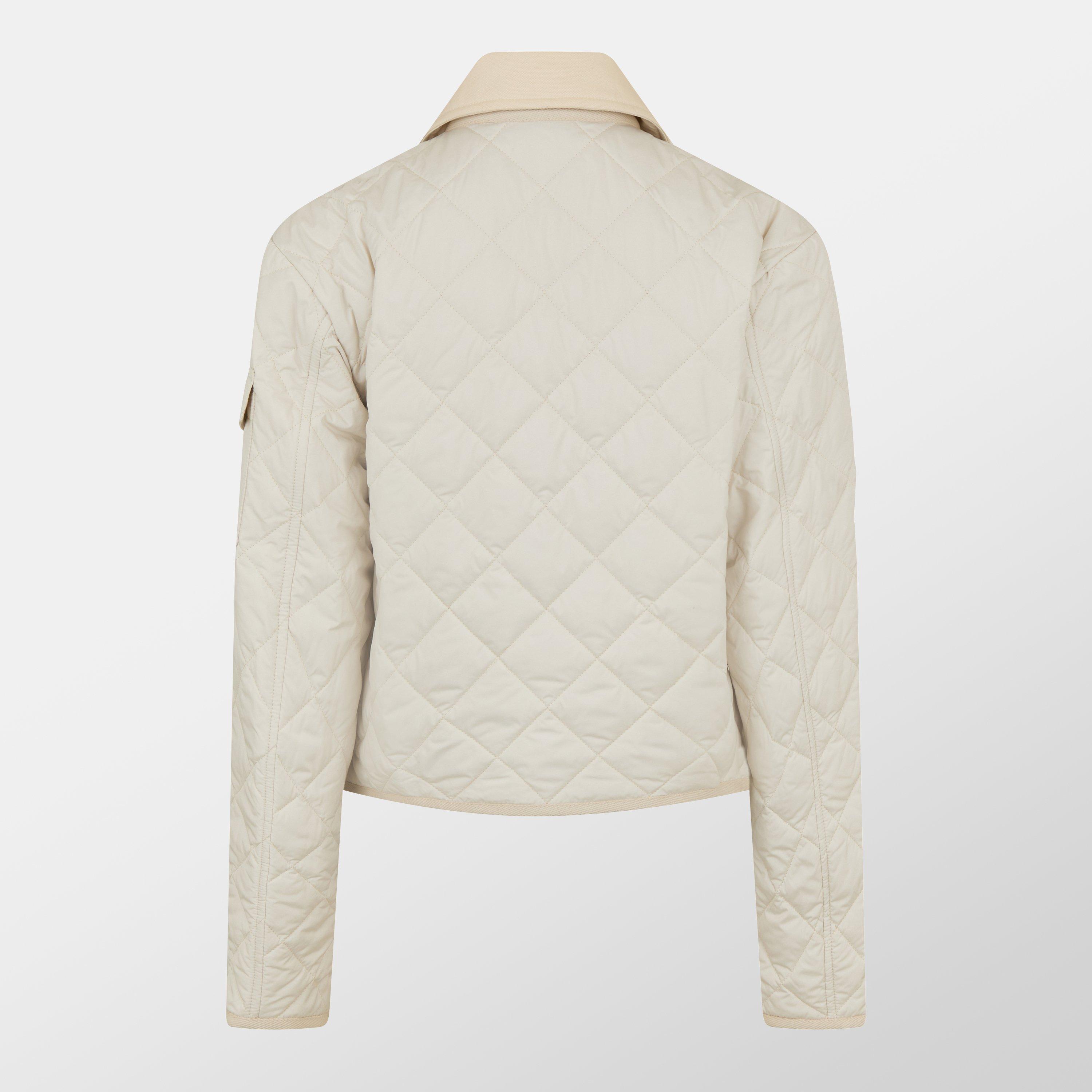 White 081 - Moncler - Women's  Chitre Long Sleeve Quilted Jacket - 2