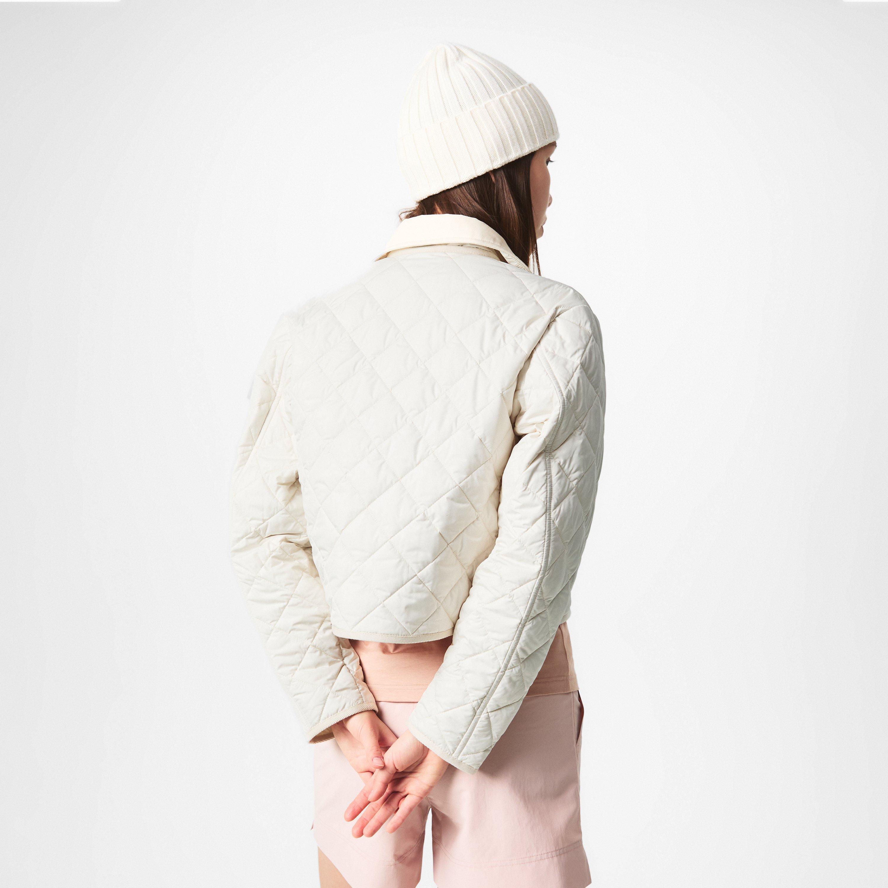 White 081 - Moncler - Women's  Chitre Long Sleeve Quilted Jacket - 4