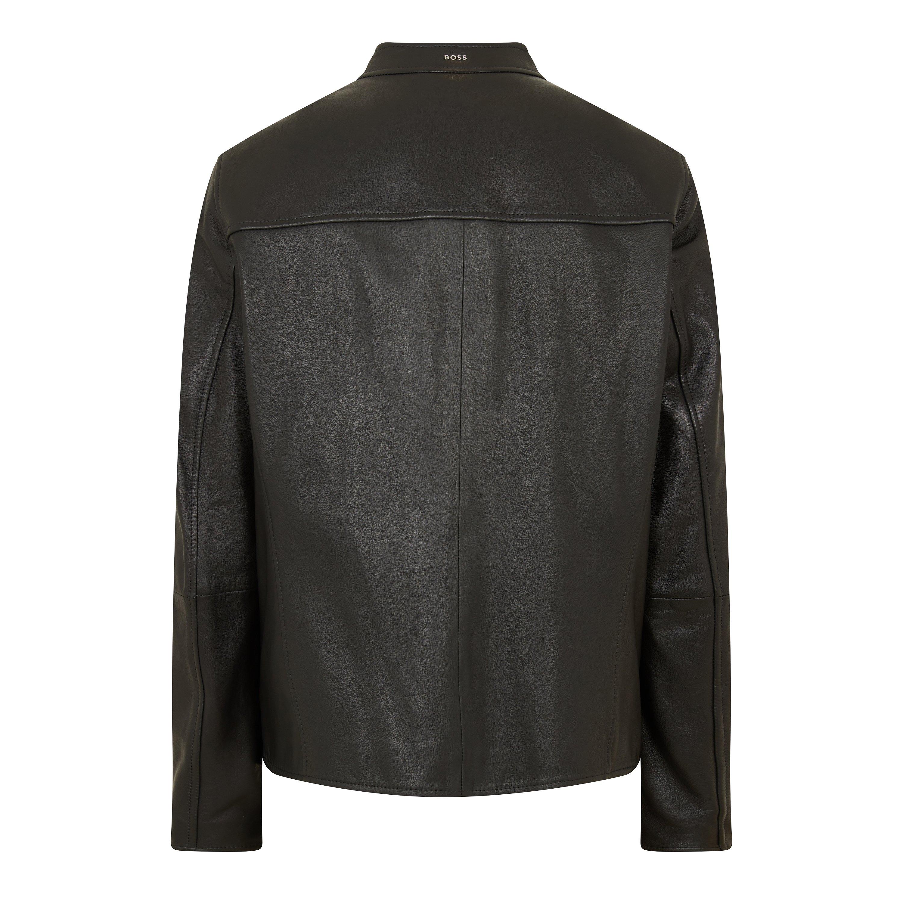 Black - Boss - Boss Nokuri1 Leather Sn99 - 2