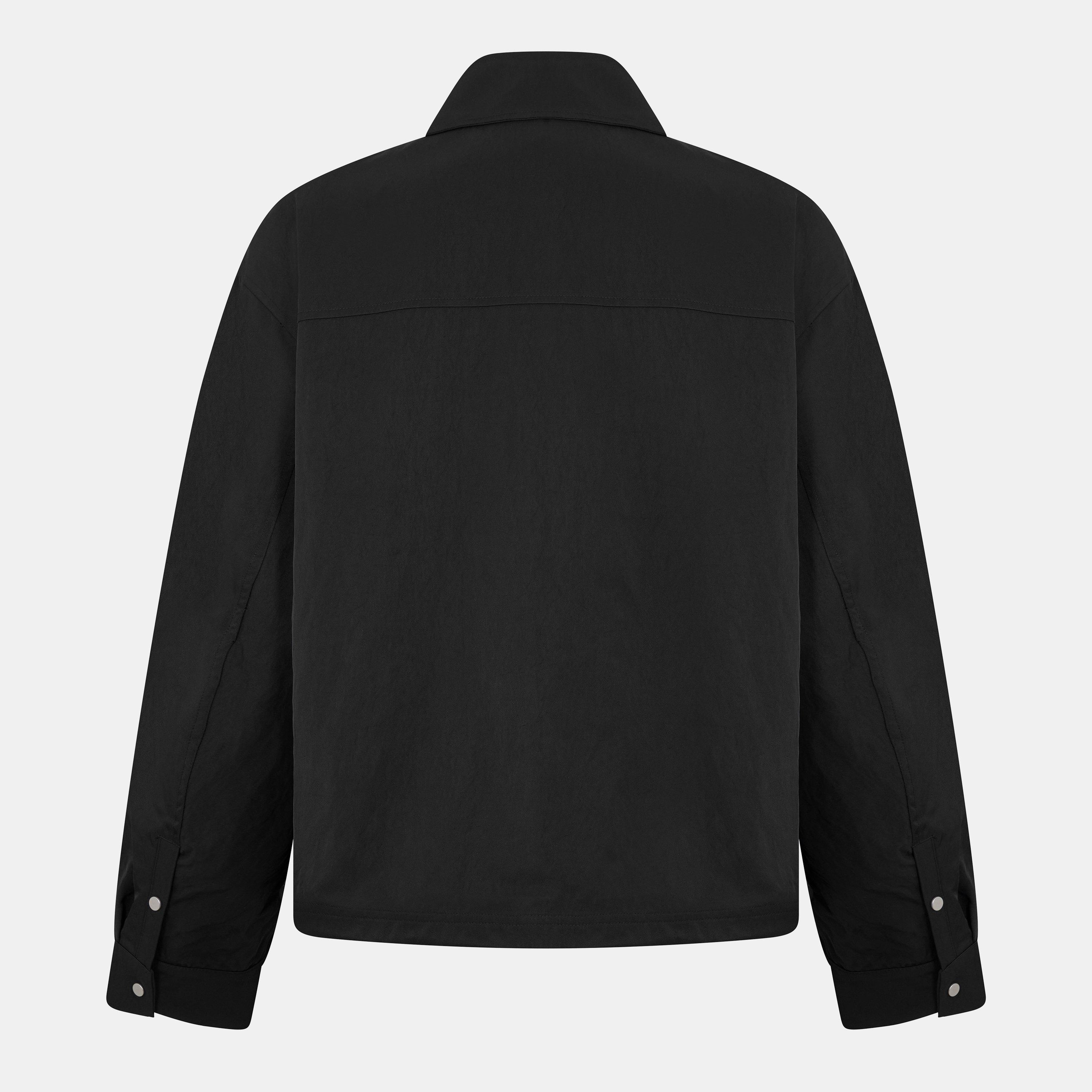 Jet Black - Represent - Men's Durable Modern Fit Overshirt - 2