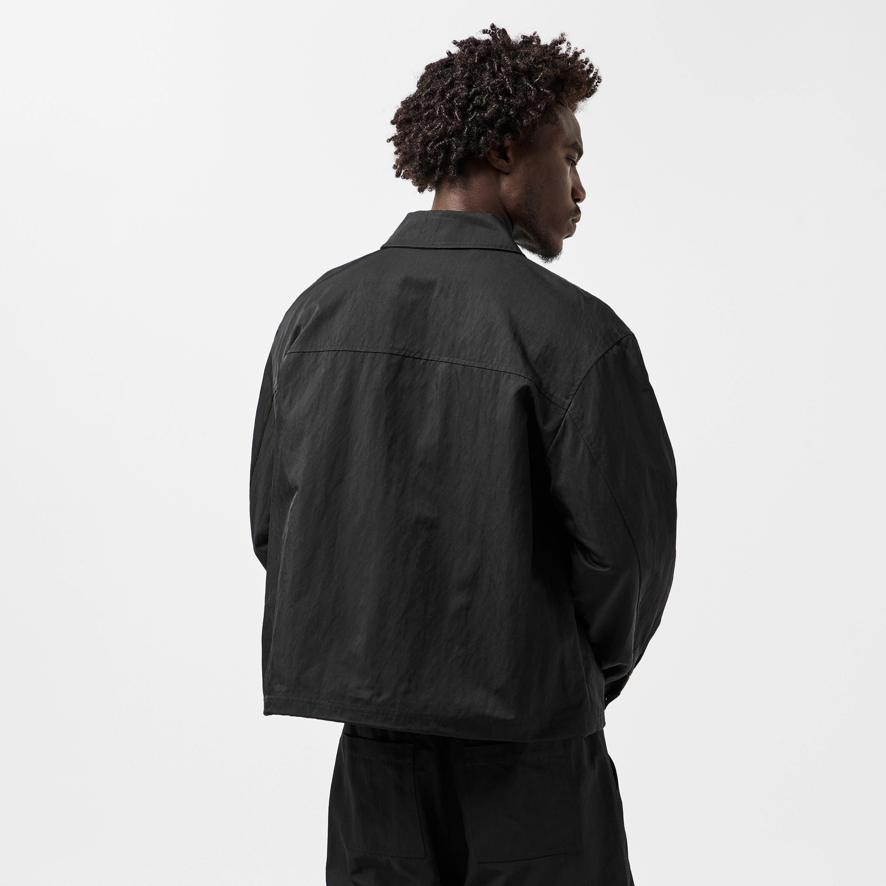 Jet Black - Represent - Men's Durable Modern Fit Overshirt - 4