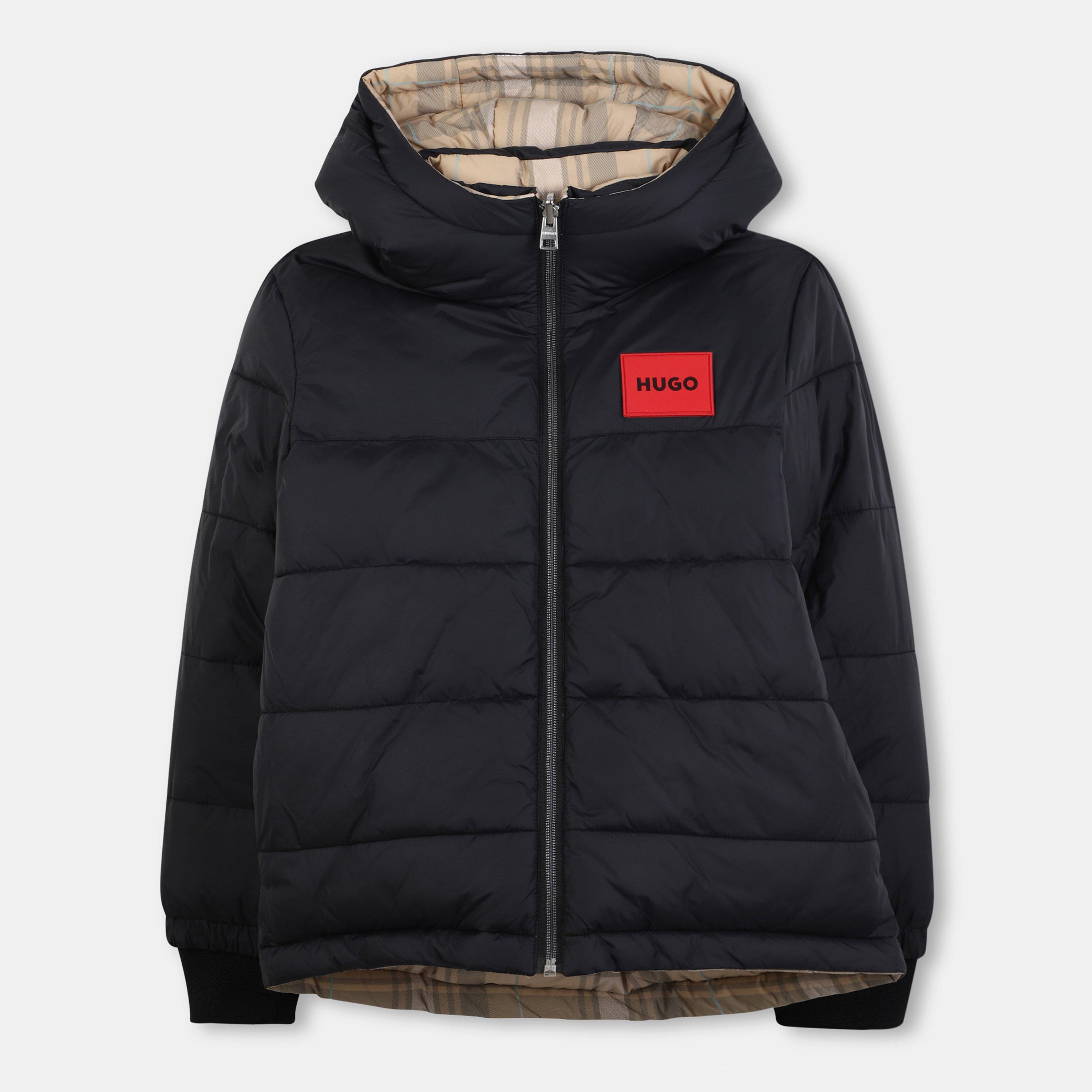 Sand - Hugo - Kids' Reverse Short Puffer Jacket - 1