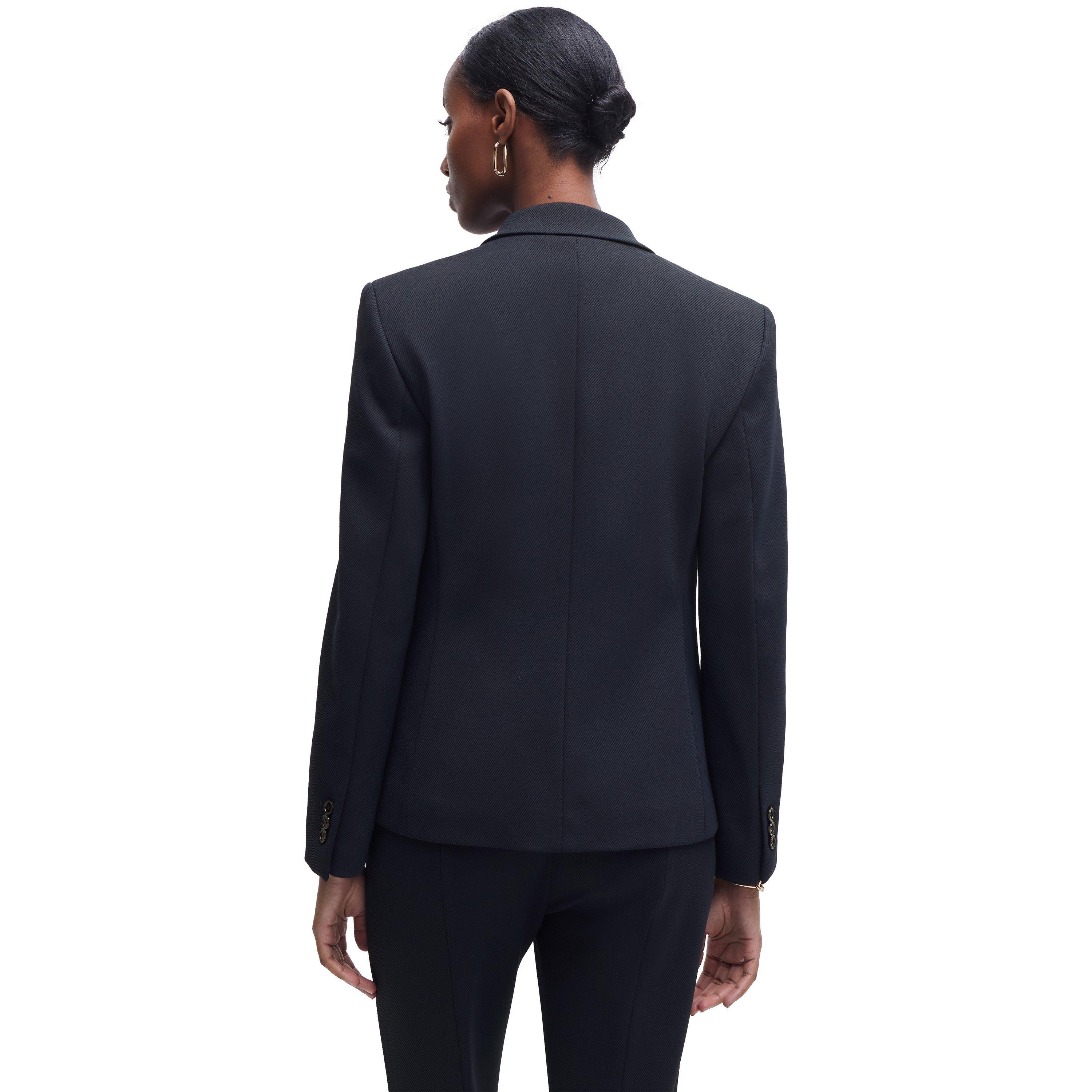 Dark Blue - Boss - Women's Jarinara Structured Blazer - 2