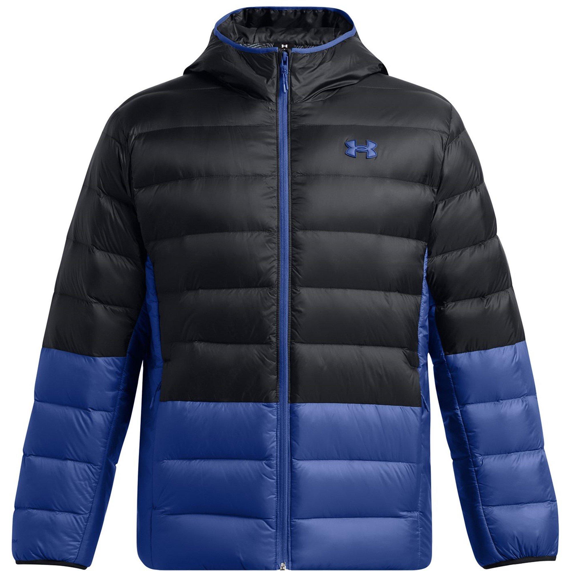 Under Armour Men's Legend Down Hooded Heavyweight Puffer Jacket - Black - M
